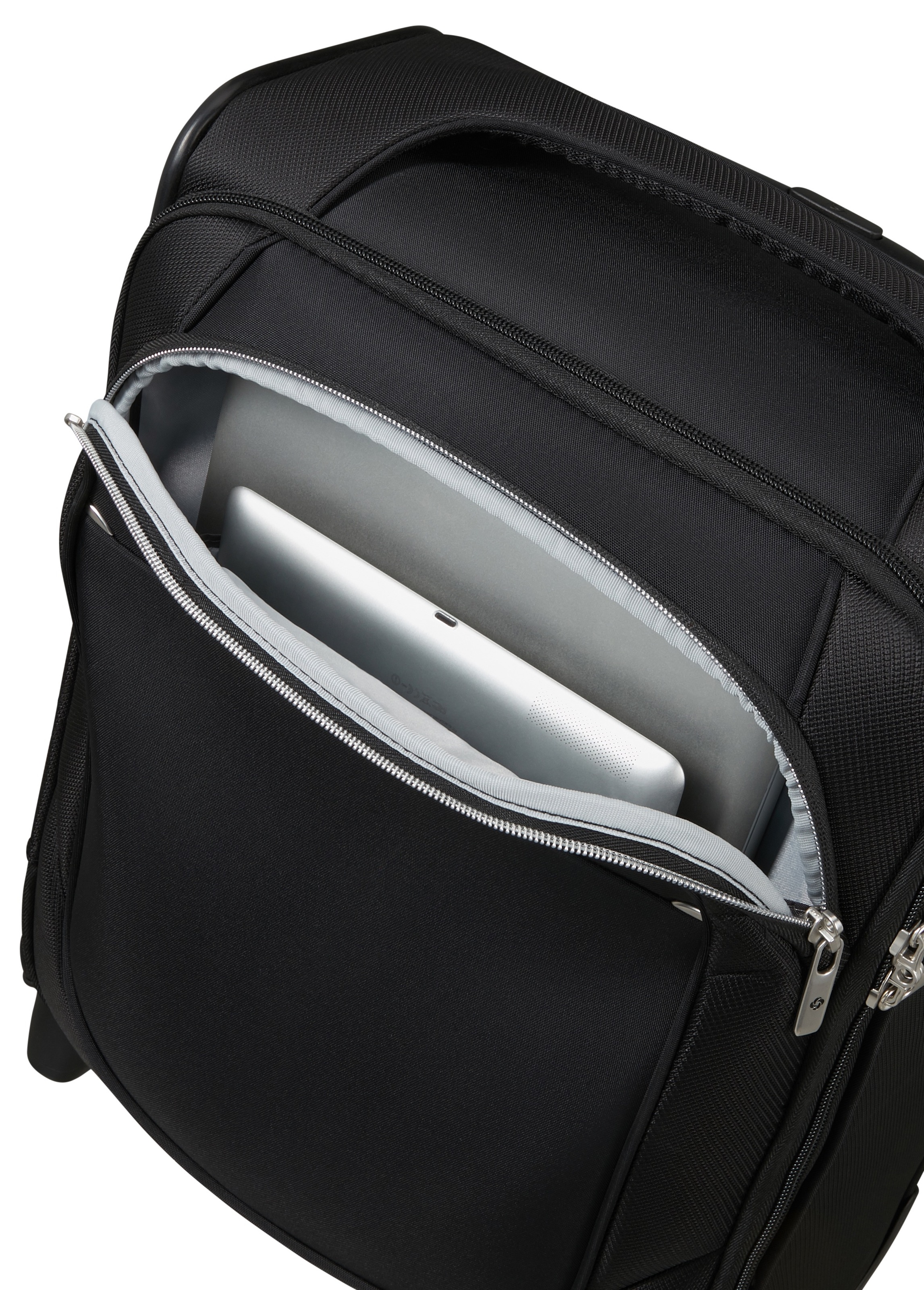 Samsonite Weichgepäck-Trolley »RE-LITE, 45 cm«, (Set, 2 St., mit Packwürfel), 2 Rollen, Underseater Handgepäck TSA-Schloss Reisekoffer Laptopfach