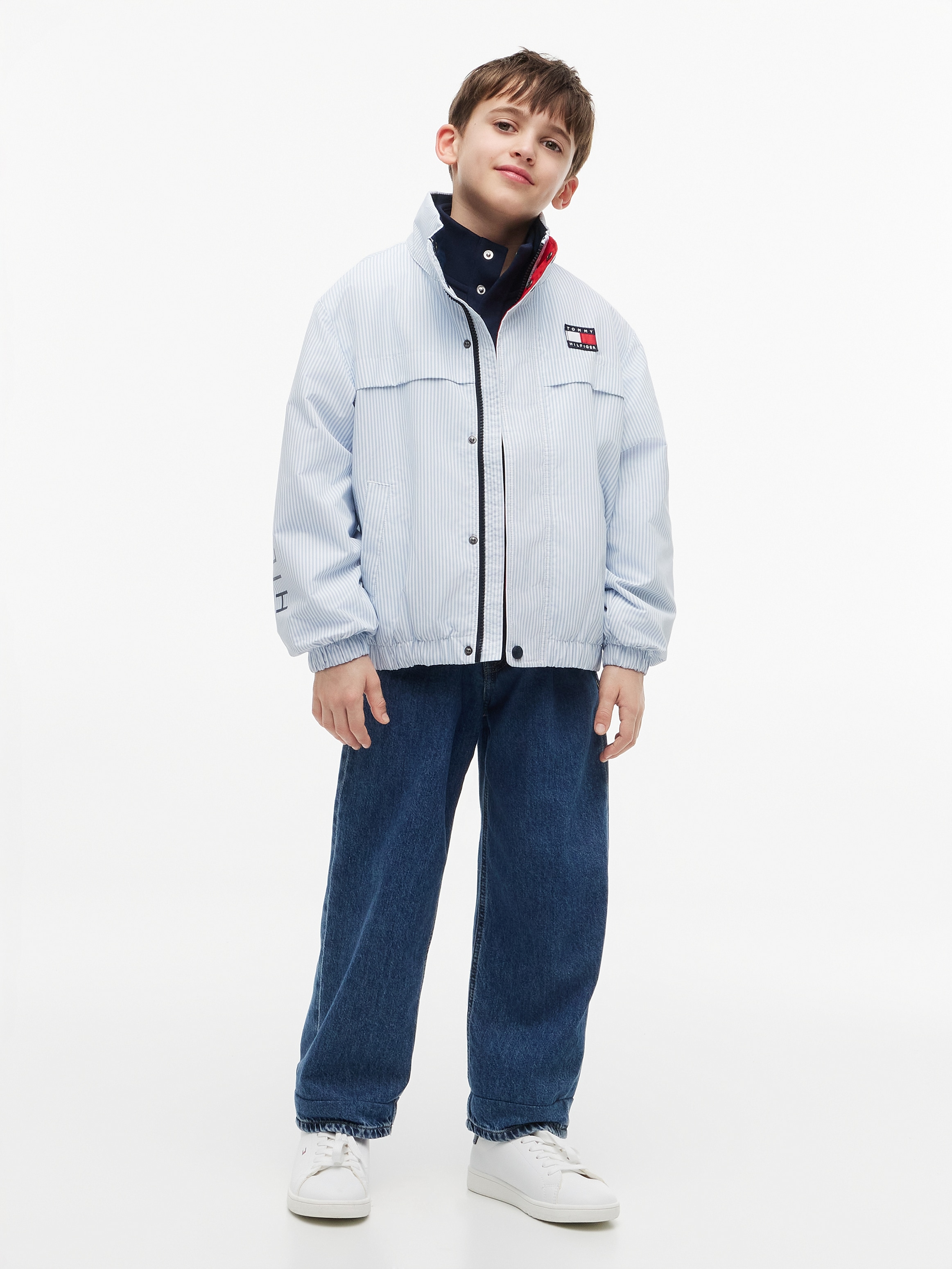 Tommy Hilfiger Allwetterjacke mit Kapuze Kinder bis 16 Jahre