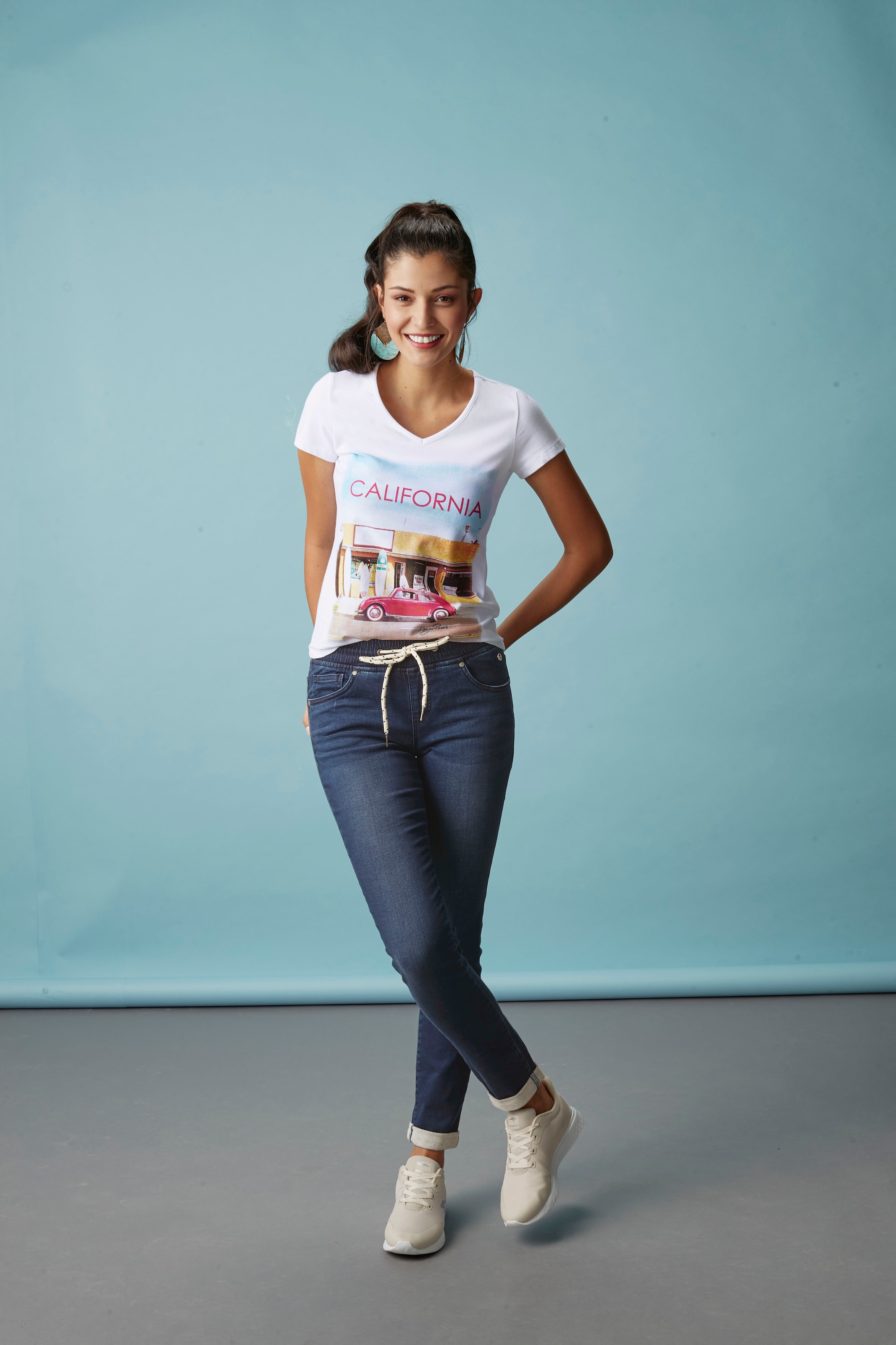 KangaROOS Bequeme Jeans, elastische Passform, gerade Beinform