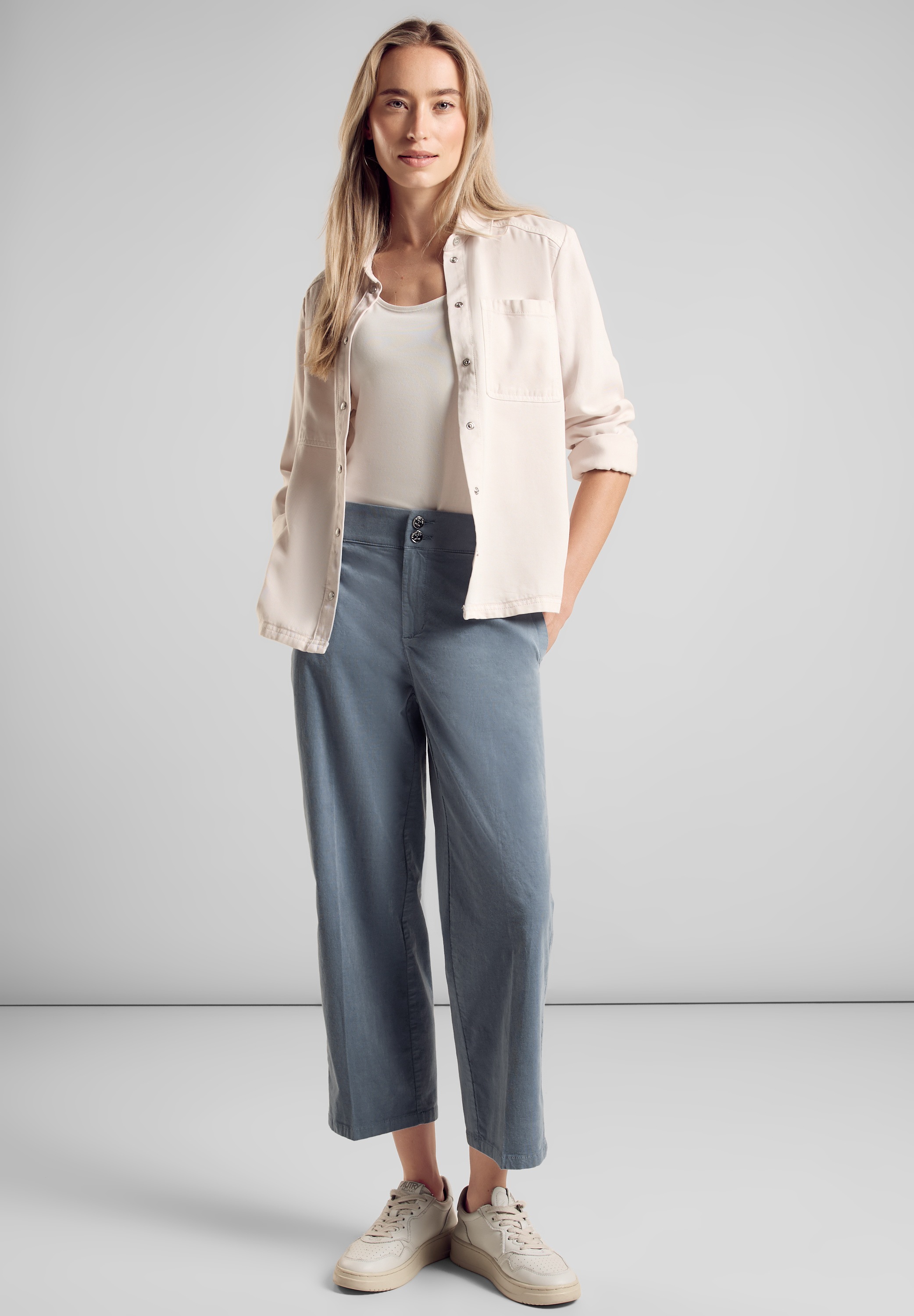 STREET ONE Cordhose, aus Baumwolle mit Stretchanteil