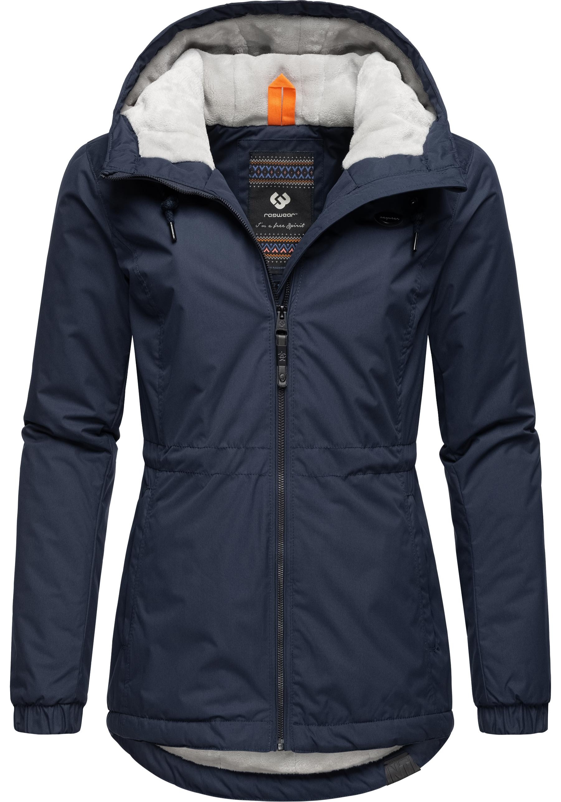 Ragwear Winterjacke »Dankka Warm«, mit Kapuze, Wasserdichte weiche Damen Jacke für den Winter