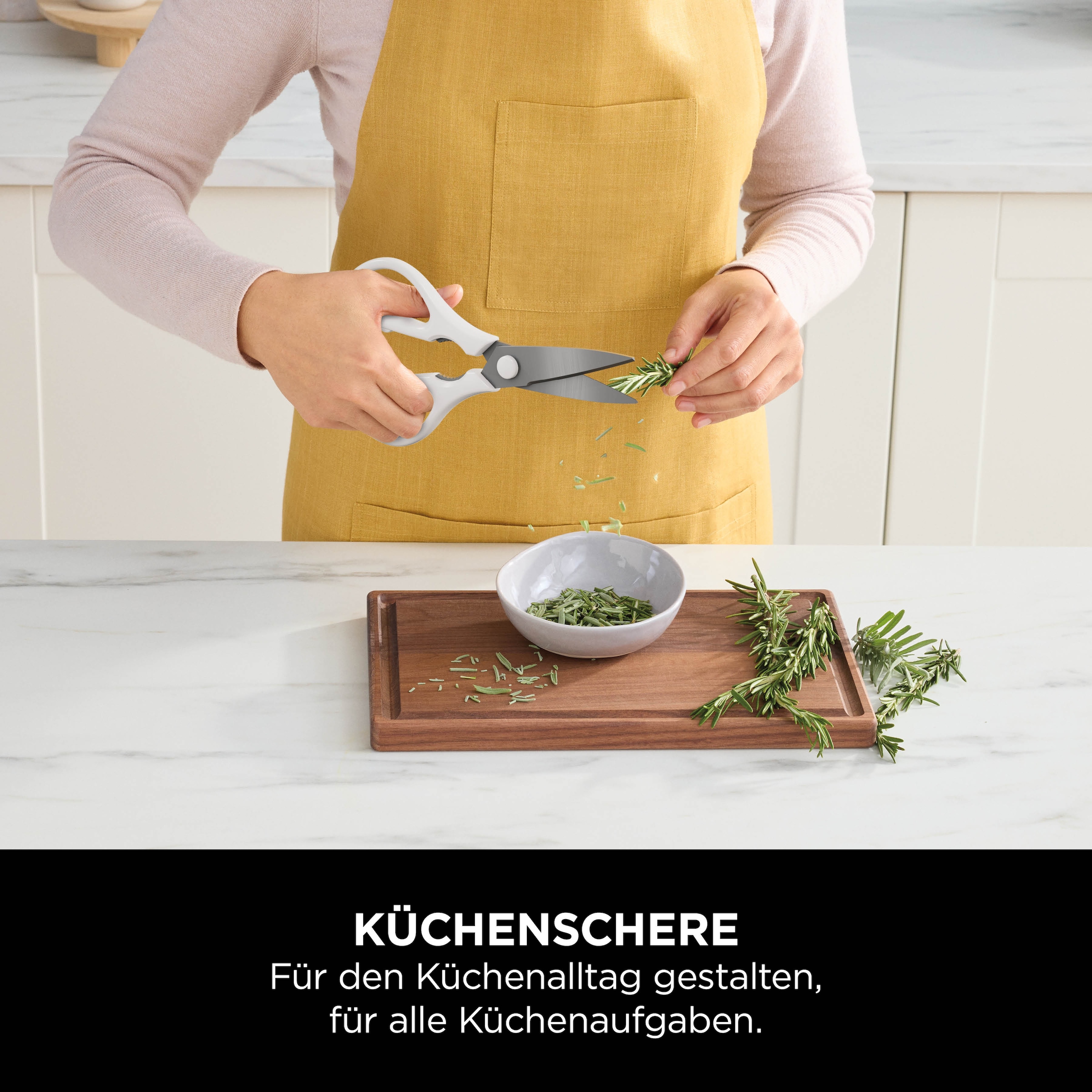 NINJA Messerblock »Ninja StaySharp Messerblock mit integriertem Schleifer K62006EUWH«, 7 tlg., rostfreier deutscher Edelstahl, Erl-Design, integrierter Schleifer