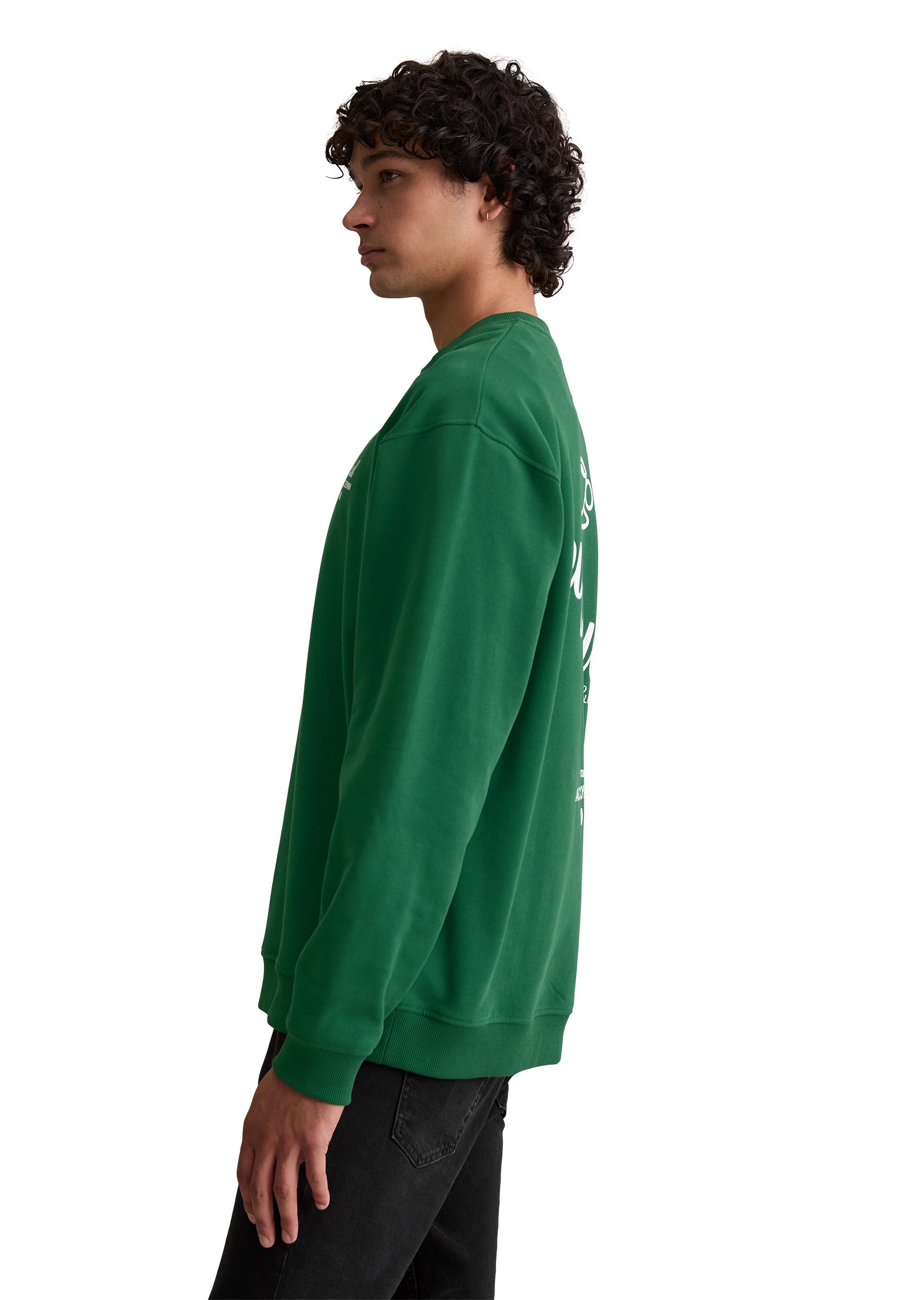 Marc OPolo DENIM Sweatshirt "mit lässigem Rückenprint" günstig online kaufen