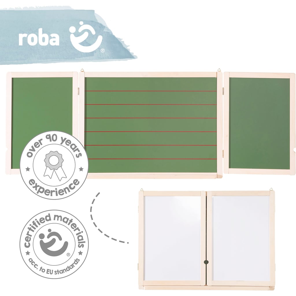 roba® Wandtafel »Schreib- & Maltafel magnetisch, weiß«