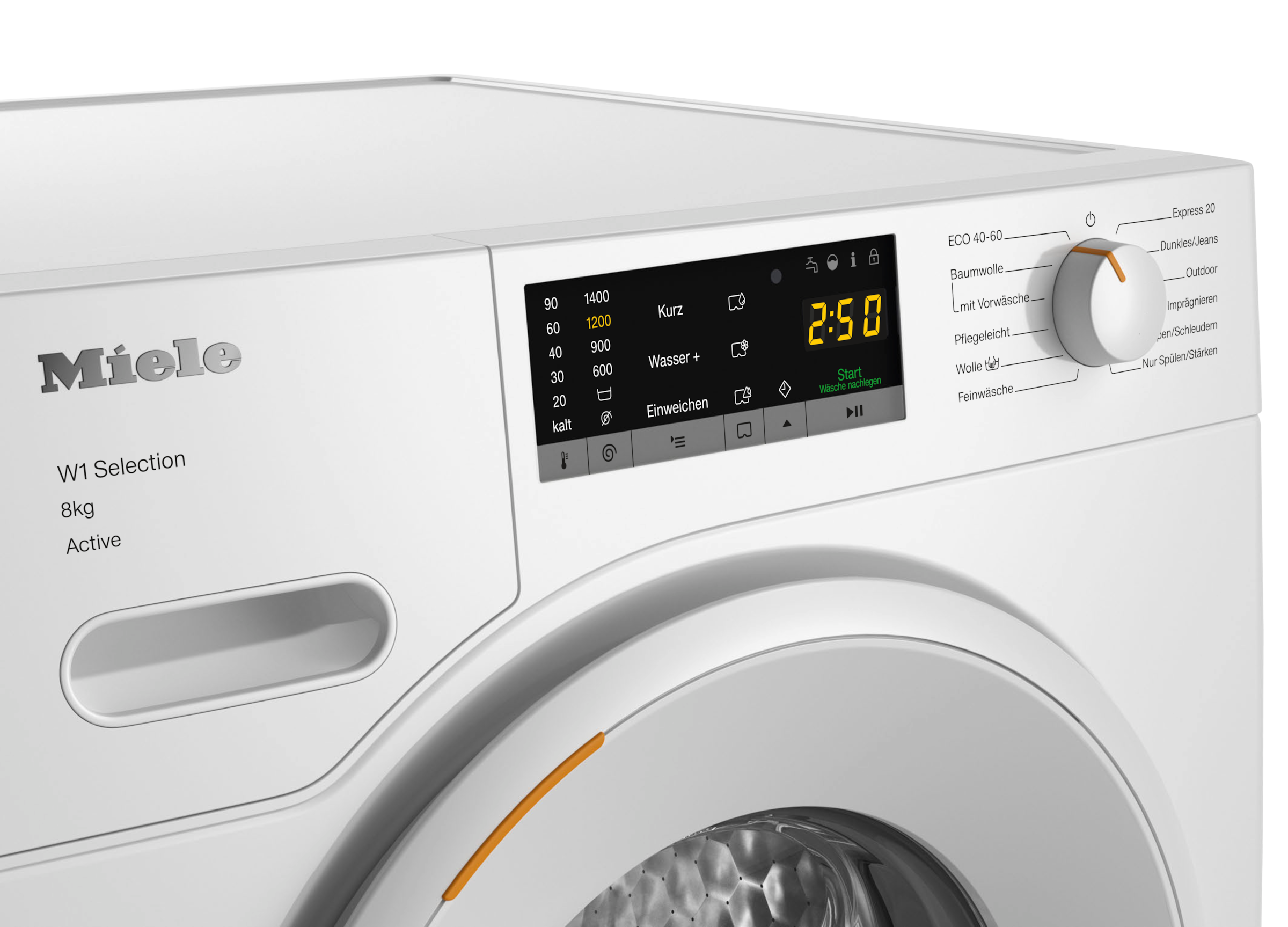 Miele Waschmaschine »WSA123 WCS 8kg Active«, 8 kg, 1400 U/min