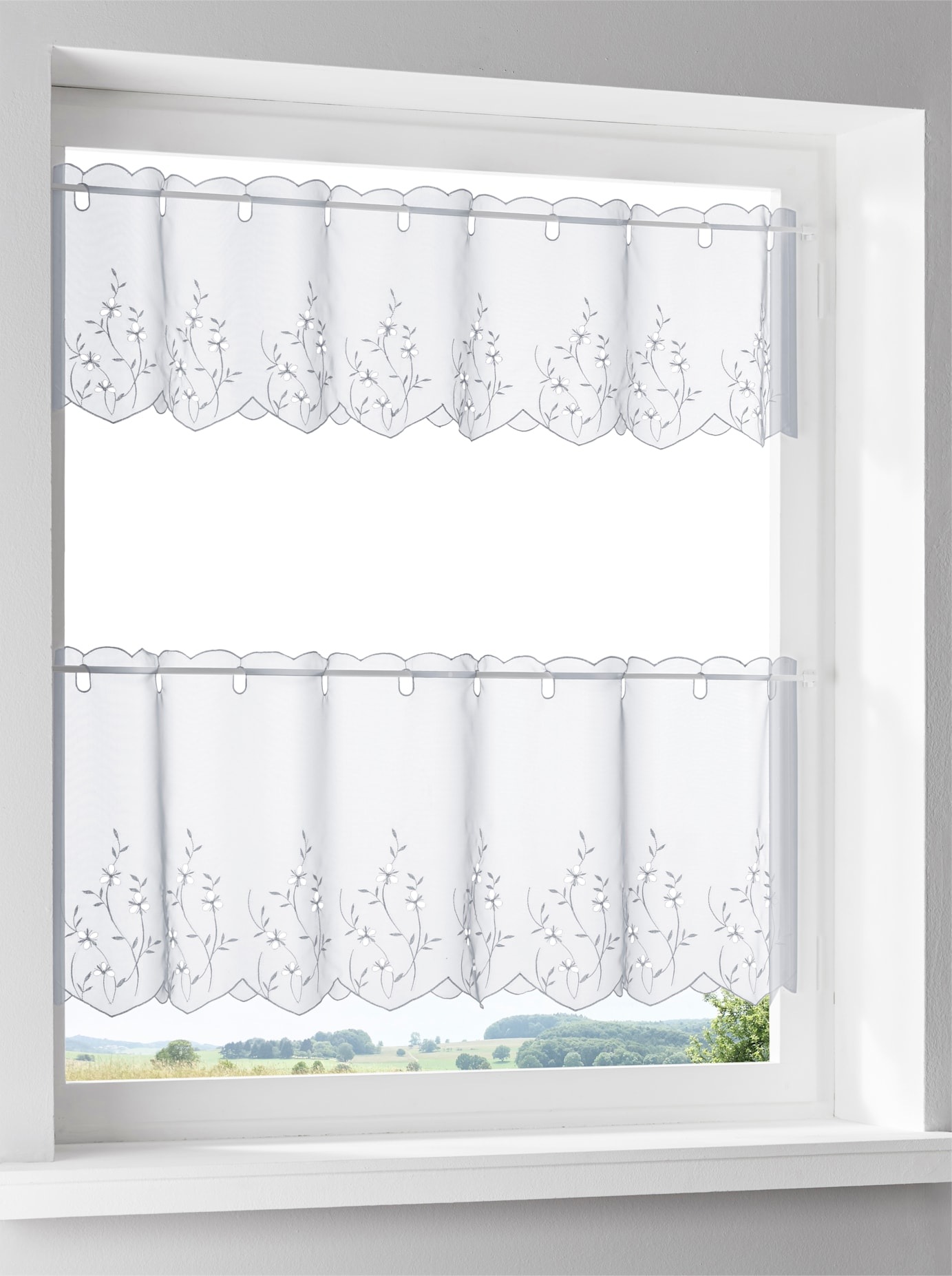 Thumbnail - heine home Querbehang Stangendurchzug 1 Stk. tlg.