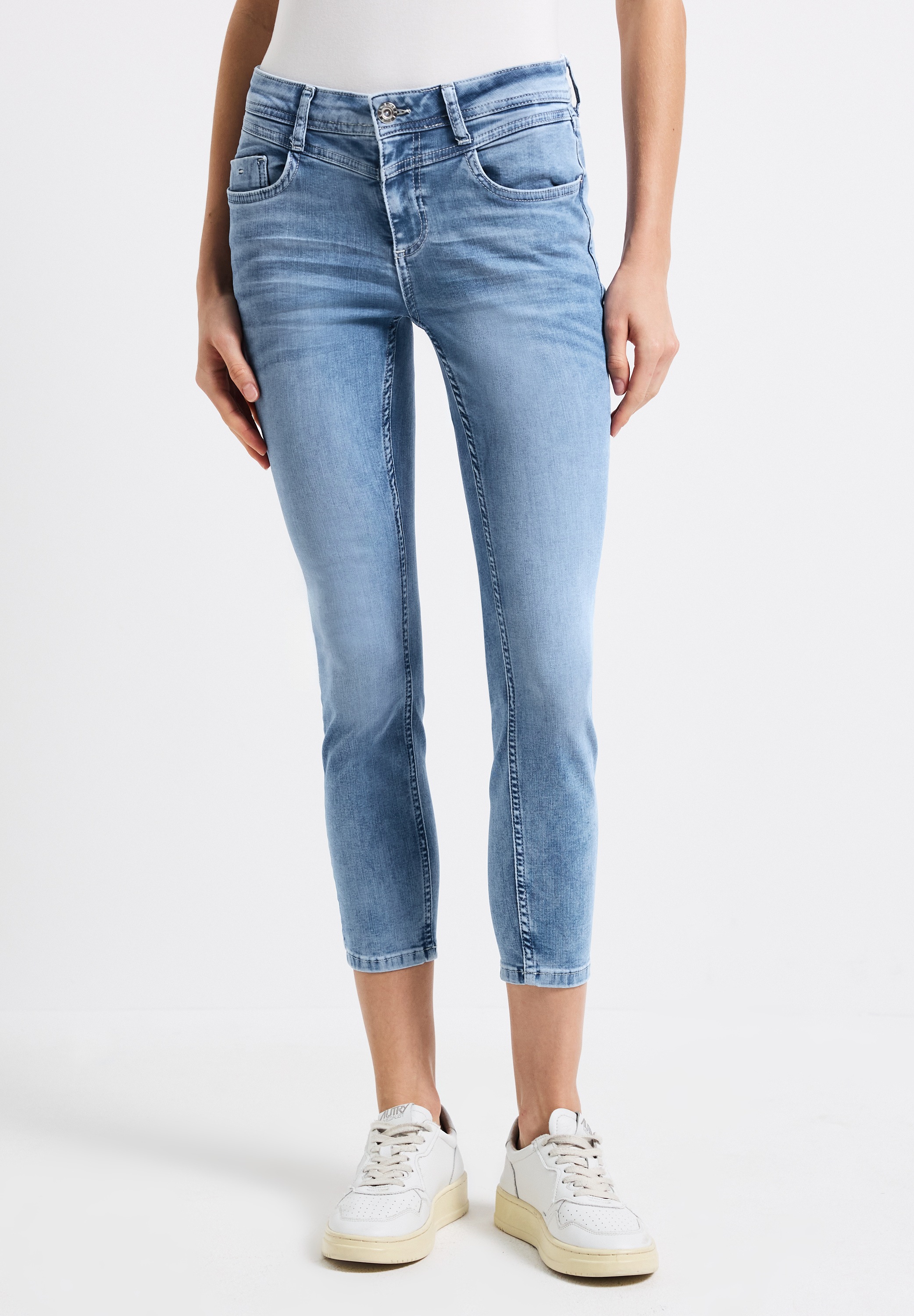 STREET ONE Slim-fit-Jeans, softer Materialmix günstig online kaufen