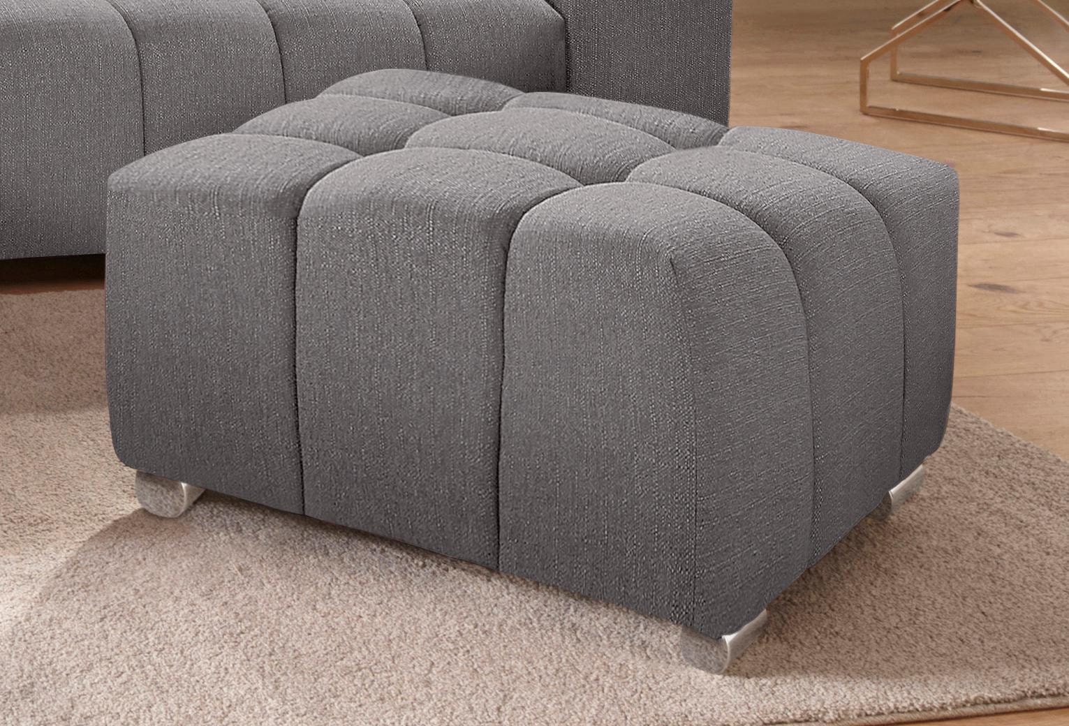 exxpo - sofa fashion Hocker "Elias hochwertig und elegant, mit tollem Sitzkomfort"