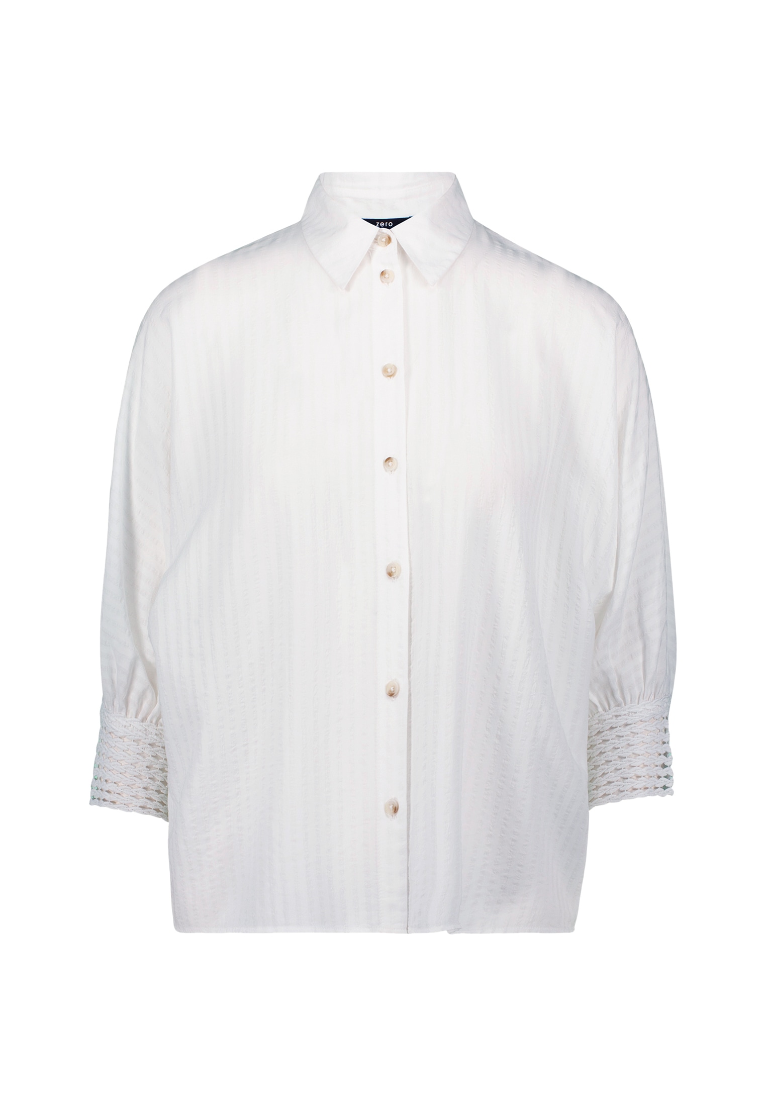 Zero Klassische Bluse »zero Bluse mit Fledermausärmeln«