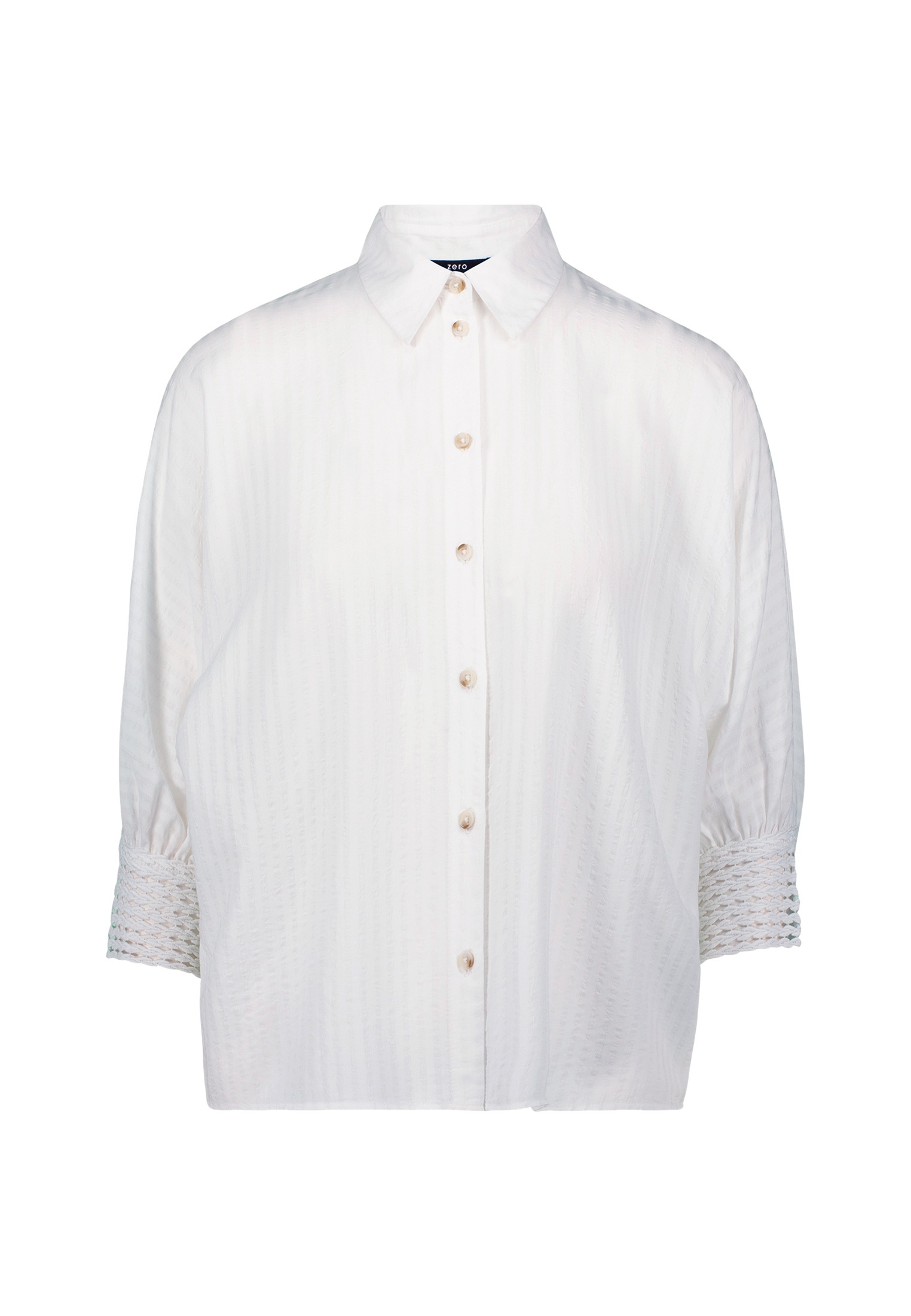 Zero Klassische Bluse "zero Bluse mit Fledermausärmeln" günstig online kaufen