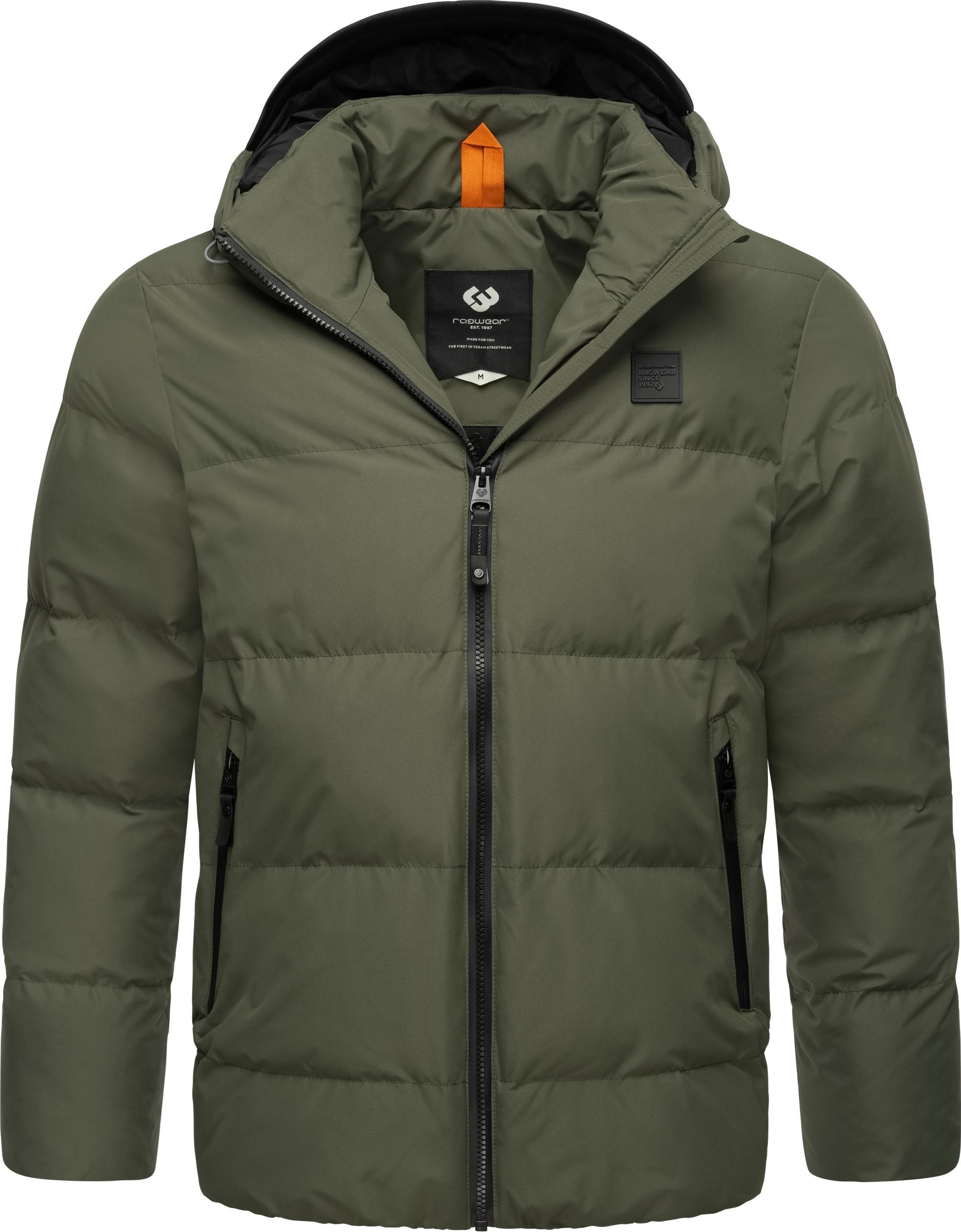 Ragwear Steppjacke »Norg«, mit Kapuze, wasserdichte Herren Winterjacke