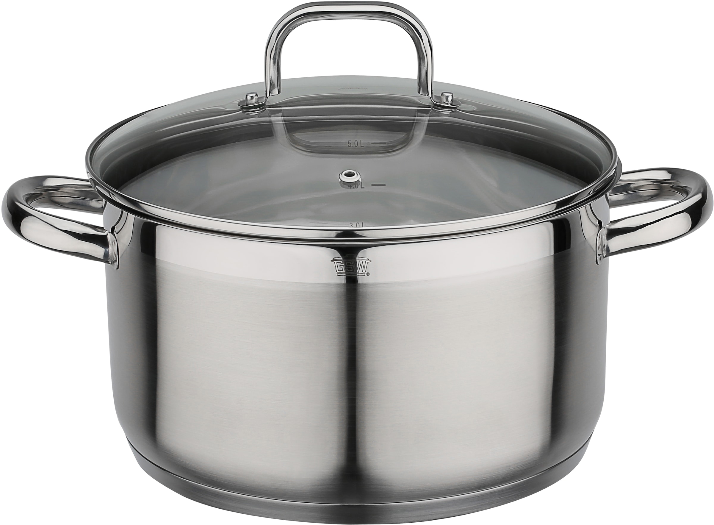 GSW Fleischtopf "Fogo" 1 Stk. tlg. Edelstahl 18/8 günstig online kaufen