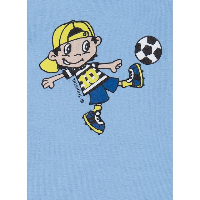 Trigema Schlafanzug »TRIGEMA Kurzer Schlafanzug mit Fußball-Motiv« | BAUR