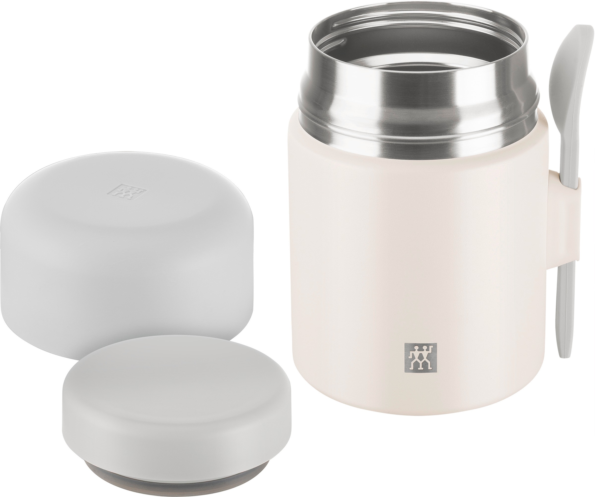 Zwilling Thermobehälter "Thermo Plus" Auslaufsicher, Doppelwandisolierung, mit Löffel, Edelstahl