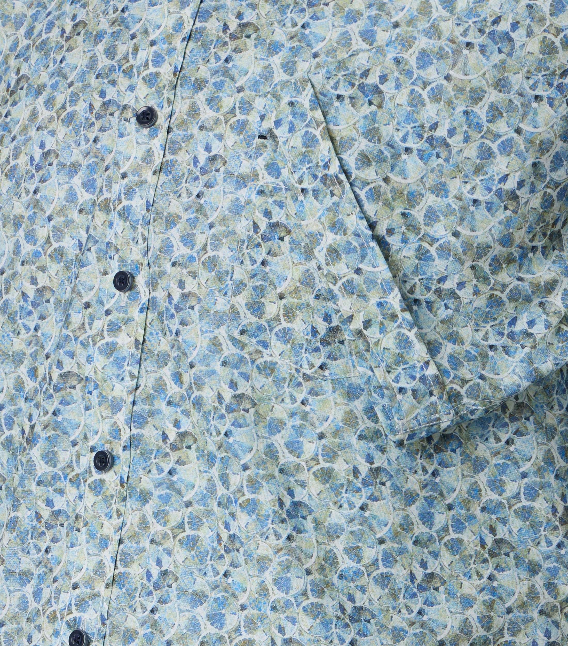 CASAMODA Kurzarmhemd »CASAMODA Freizeithemd Kurzarm Print«