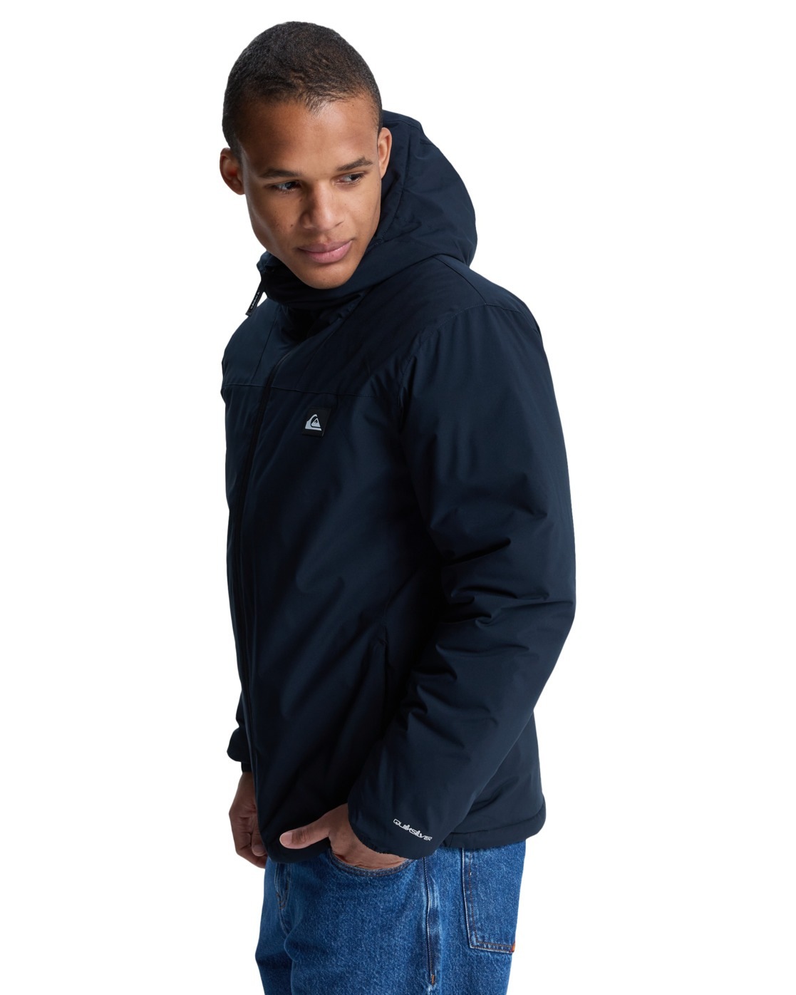 Thumbnail - Quiksilver Regenjacke "Overcast 3K Insulated" mit Kapuze
