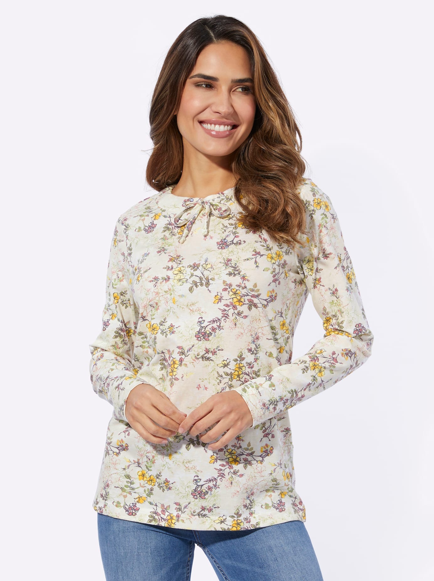 Classic Basics Langarmshirt "Langarm-Shirt" 1 Stk. tlg. günstig online kaufen