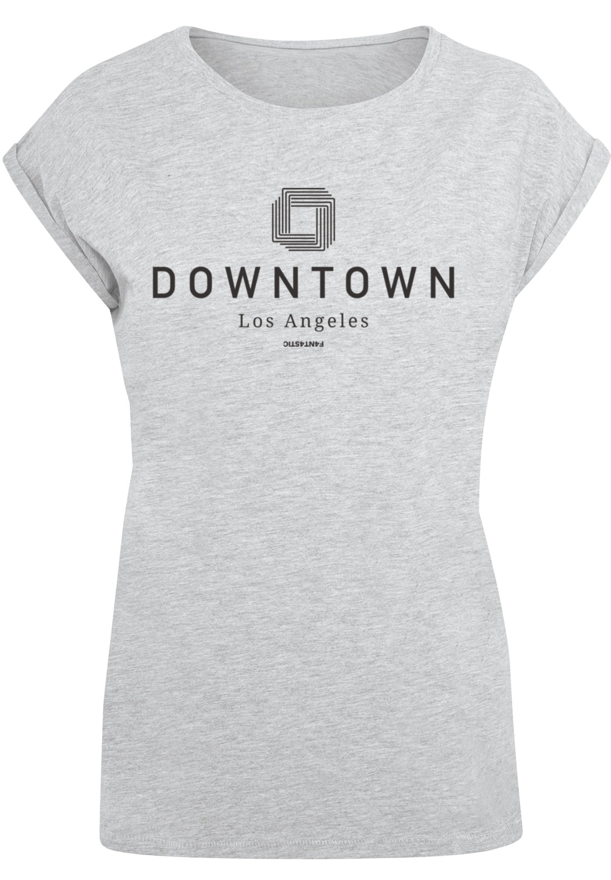 F4NT4STIC T-Shirt »Downtown LA SHORT SLEEVE TEE«, Print