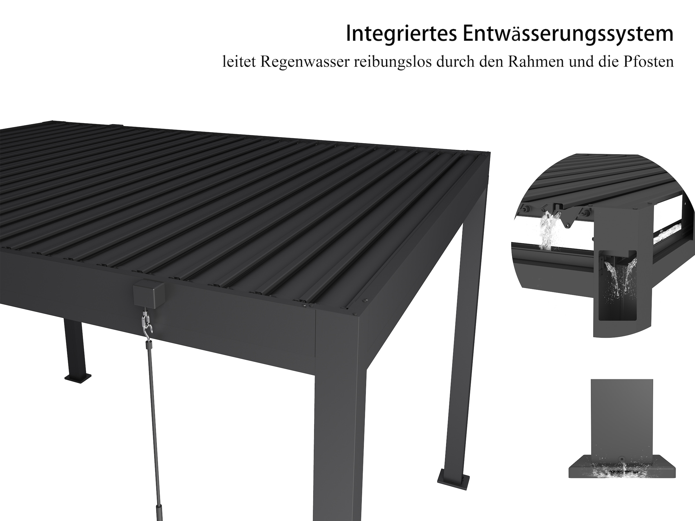 KONIFERA Pavillon »Premium Pergola«