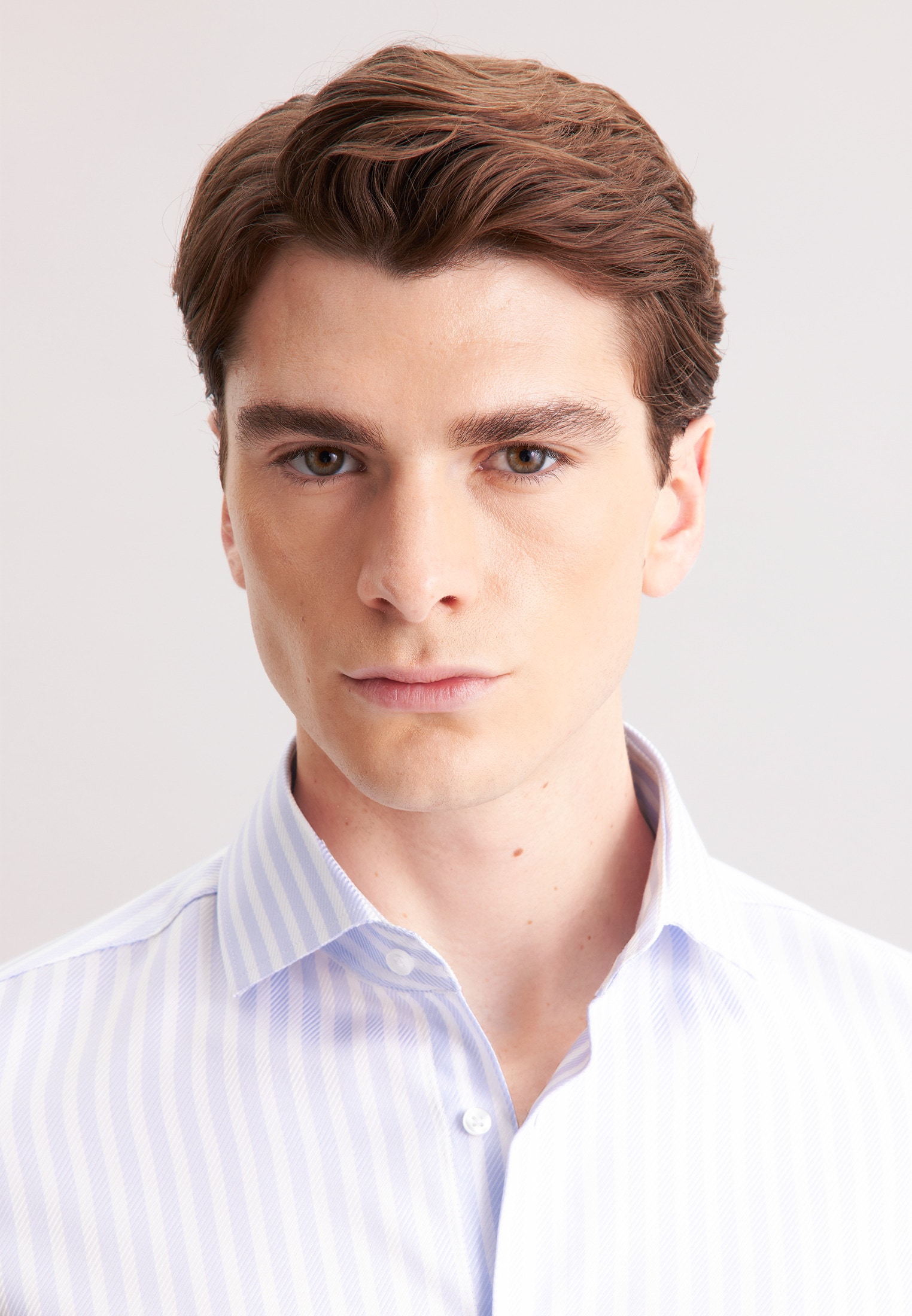 seidensticker Businesshemd »Schwarze Rose« Slim 1/1 Kentkragen Gestreift