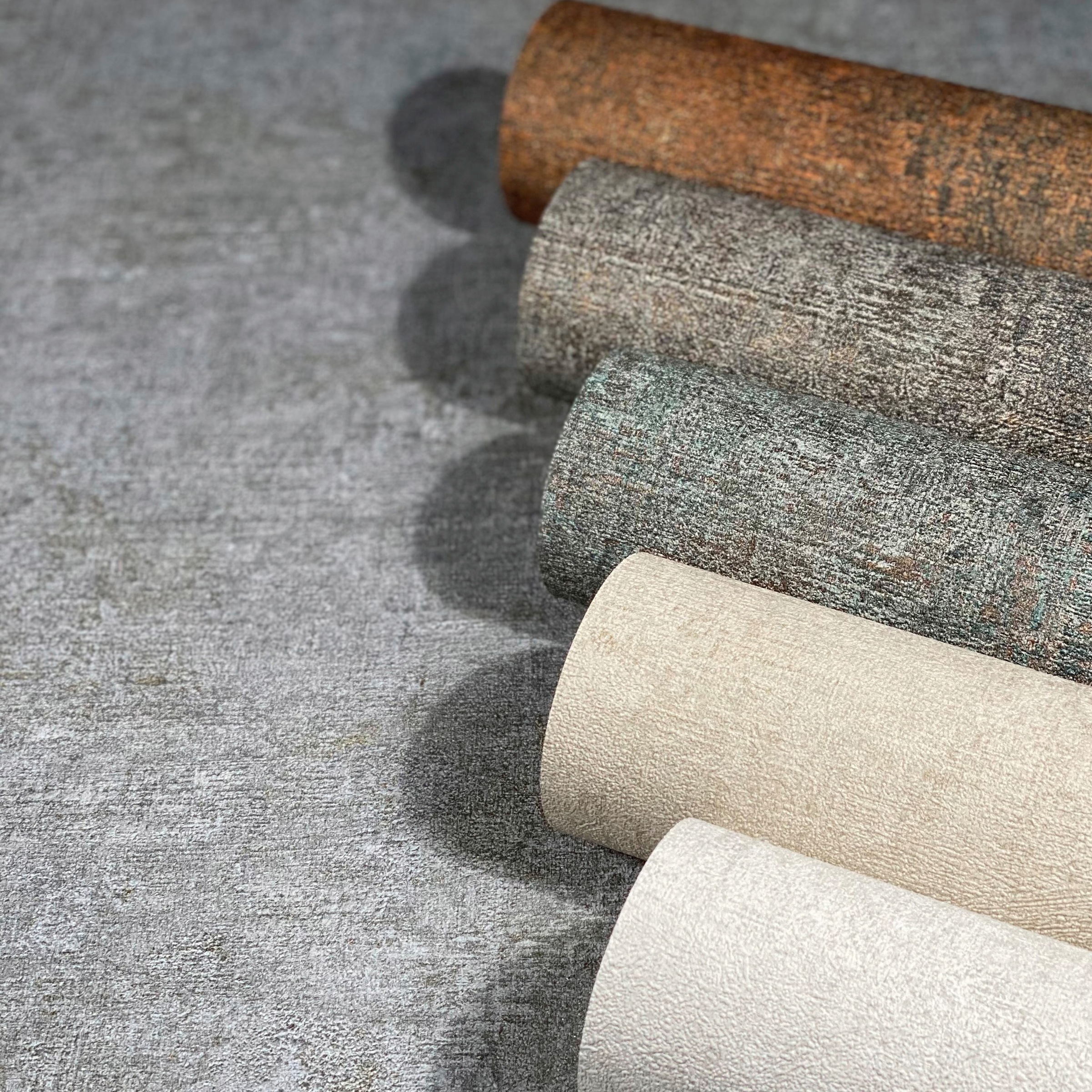 Marburg Vliestapete meliert | unifarben moderne Tapete für Wohnzimmer Schlafzimmer Küche