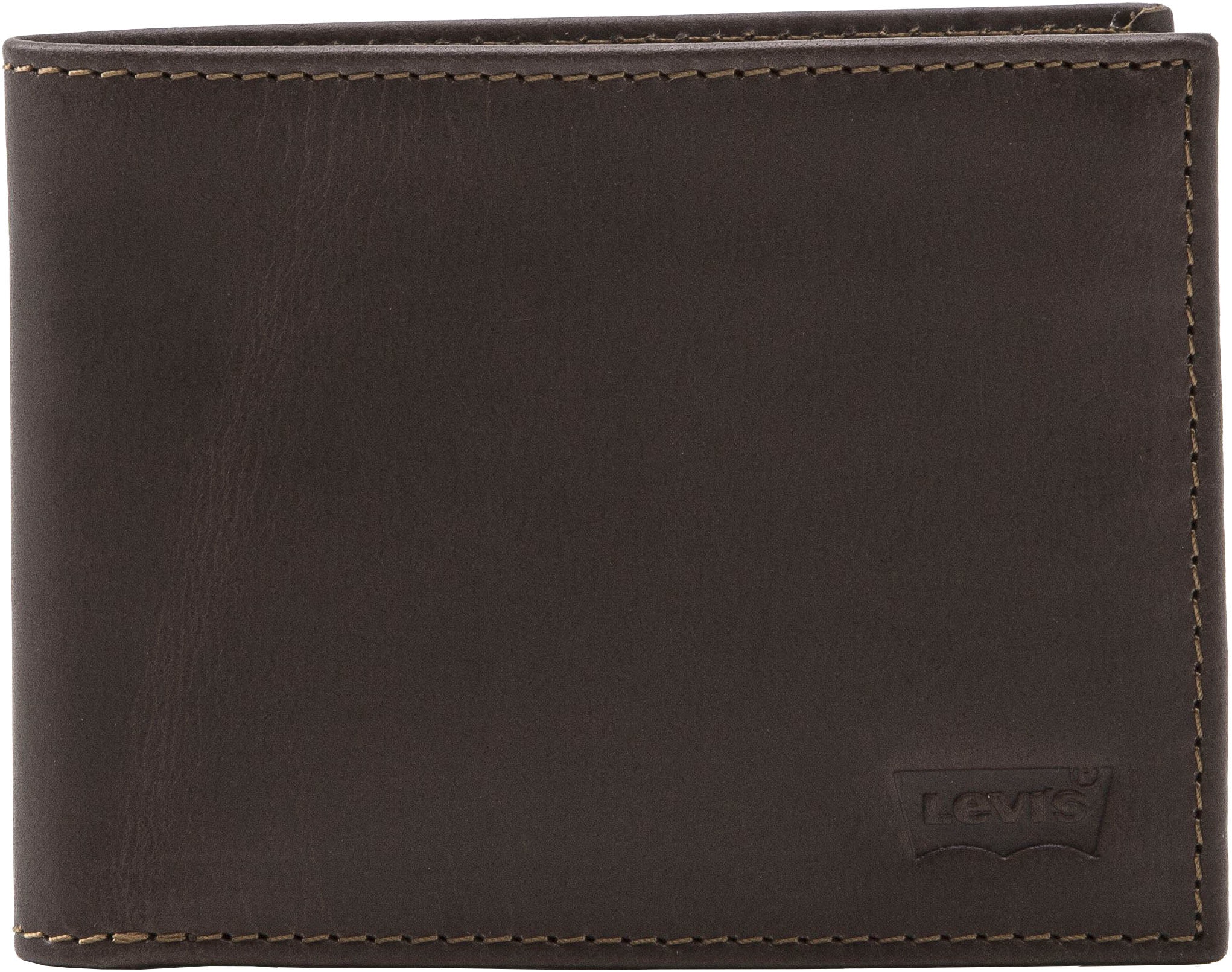 Levi's® Geldbörse »LEVI'S® CASUAL CLASSICS HUNTE COIN BIFOLD - BATWIN« im praktischem Format Geldbeutel Portemonnaie Herrenbörse Leder