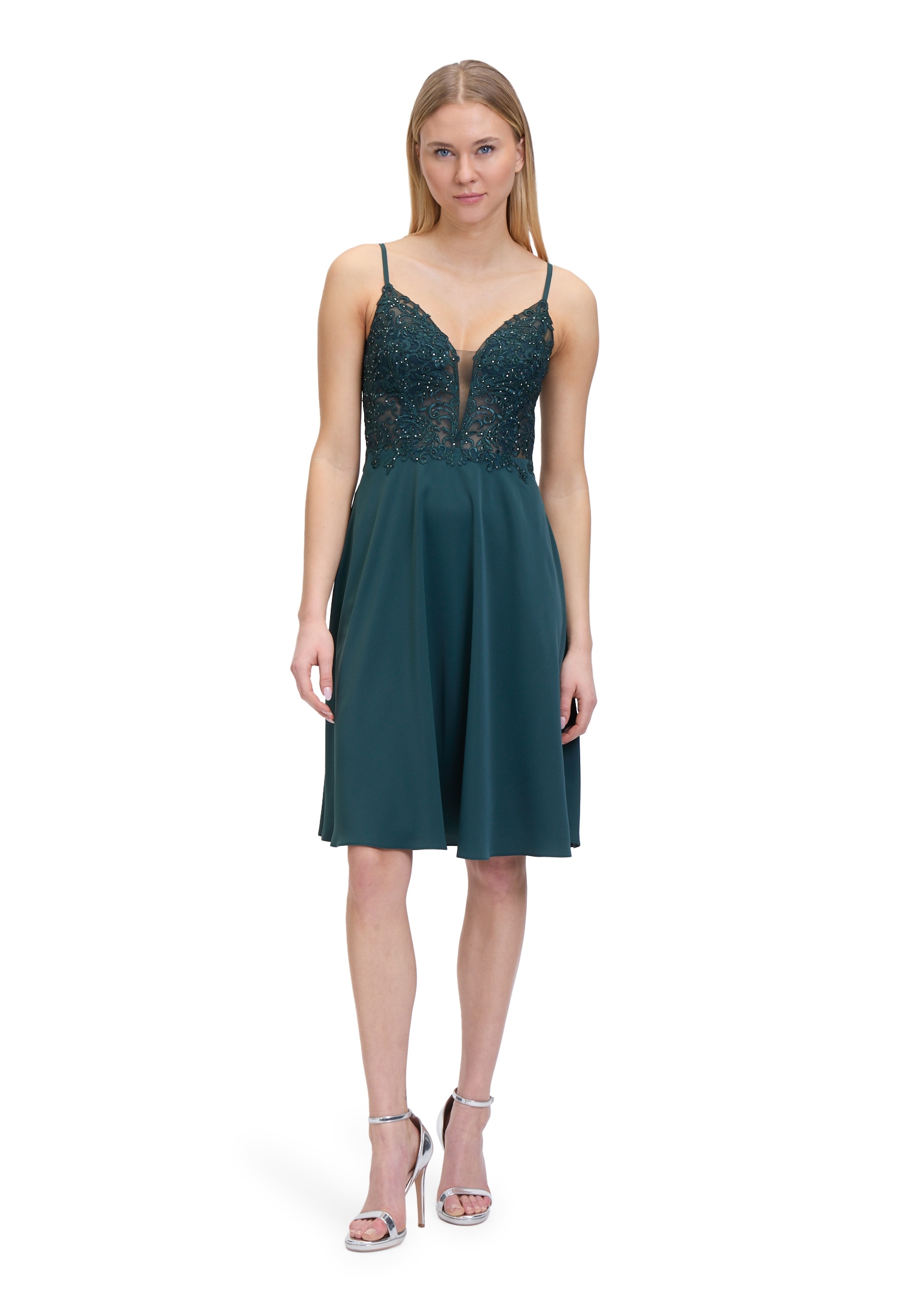 Vera Mont Abendkleid »Vera Mont Abendkleid mit Stickerei«, Spitze