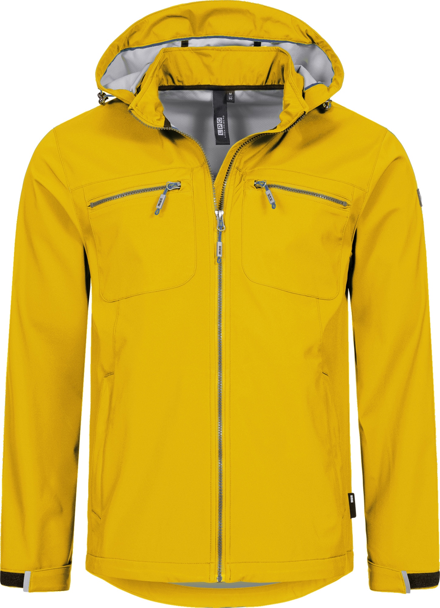 LPO Softshelljacke "LAC SIMARD NEW II Men" mit Kapuze mit abnehmbarer Kapuze