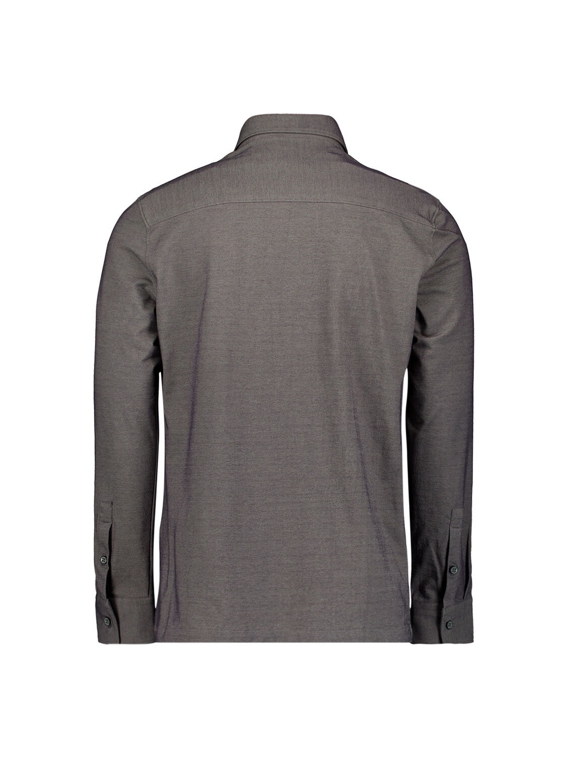 NO EXCESS Langarmhemd »No Excess Meliertes Jerseyhemd Shirt Jersey«