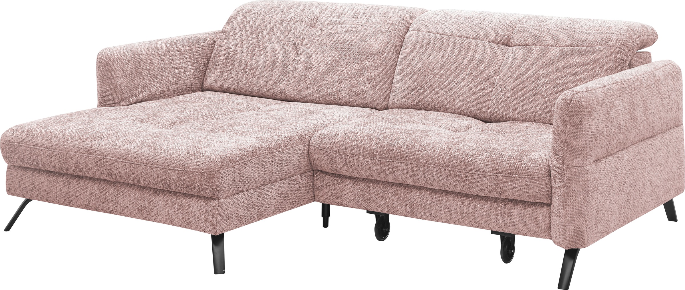 set one by Musterring Ecksofa »SO 4400 V«, wahlweise mit Sitting-Bett motorisch