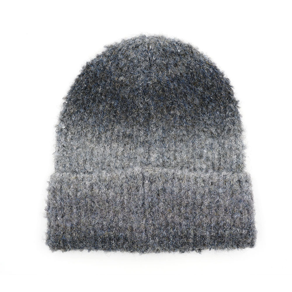 Thumbnail - CAPO Strickmütze Wollanteil, Bouclè-Garn, Farbverlauf