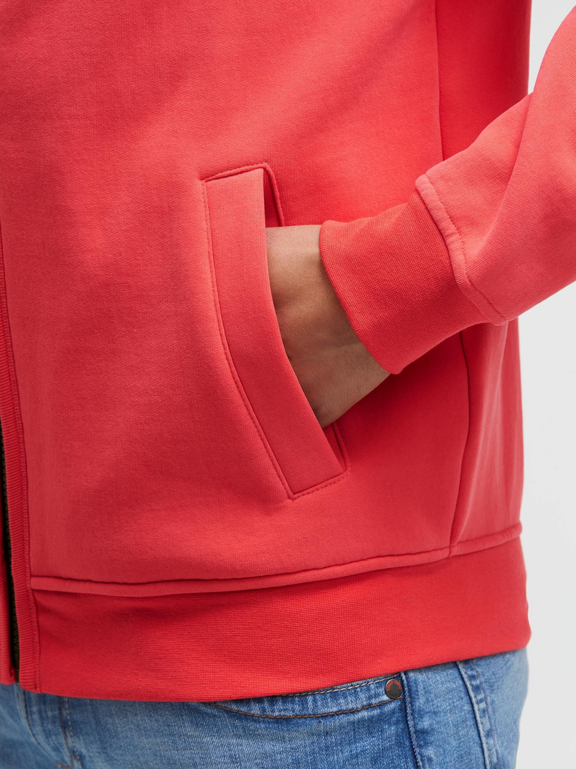 CAMP DAVID Sweatjacke mit weicher Innenseite