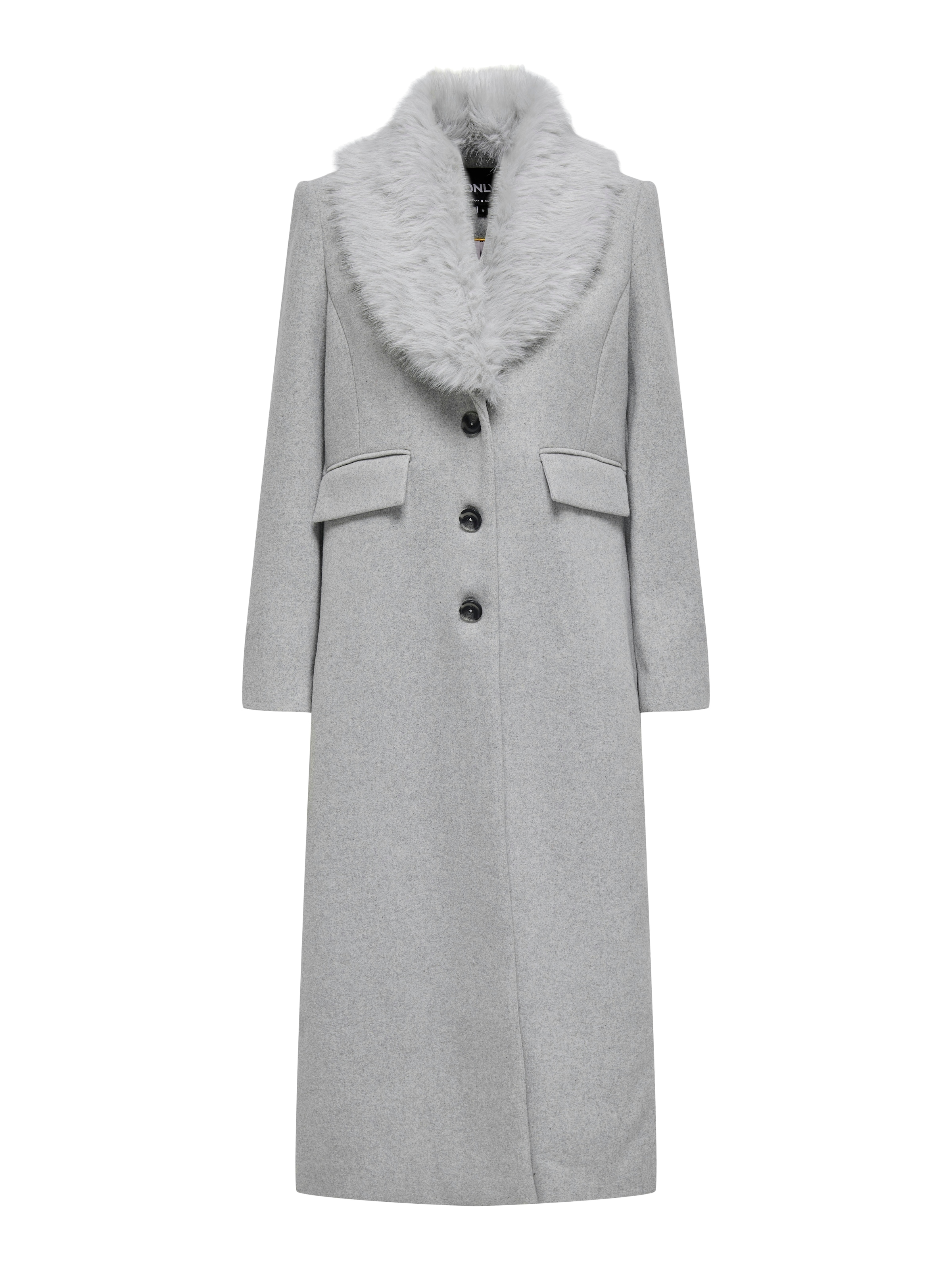 ONLY Langmantel »ONLANNIE LIFE FUR COLLAR COAT CC OTW«