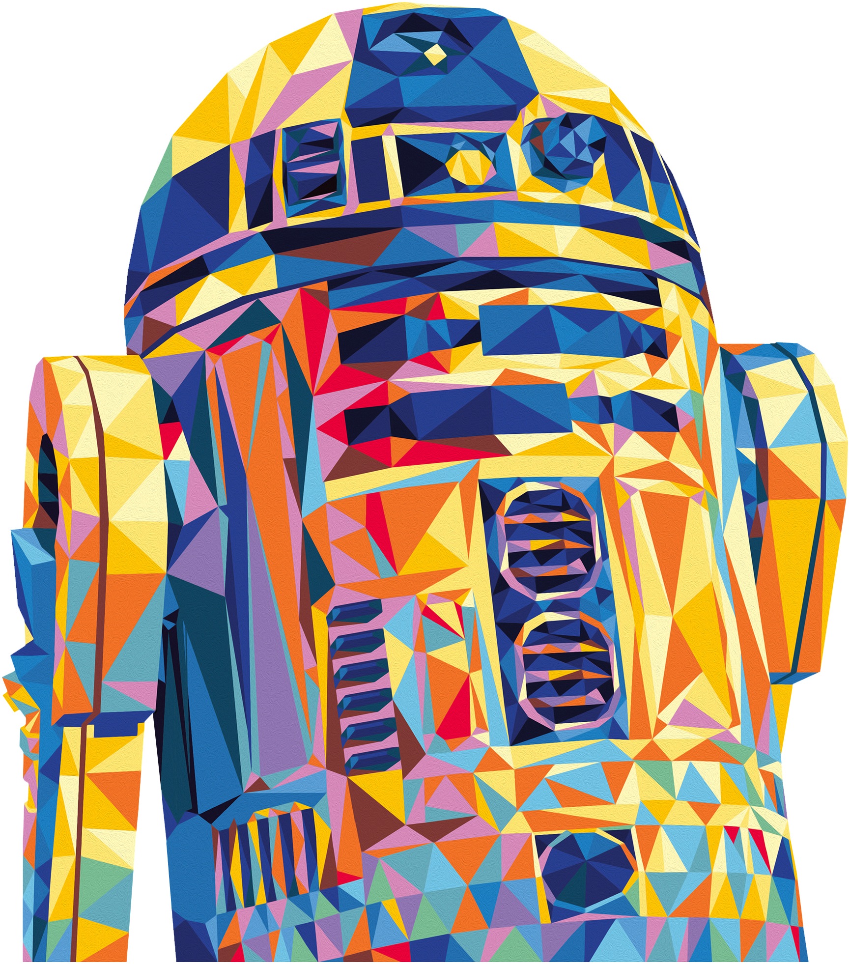 Ravensburger Malen nach Zahlen »CreArt, Star Wars - R2-D2«, Made in Europe