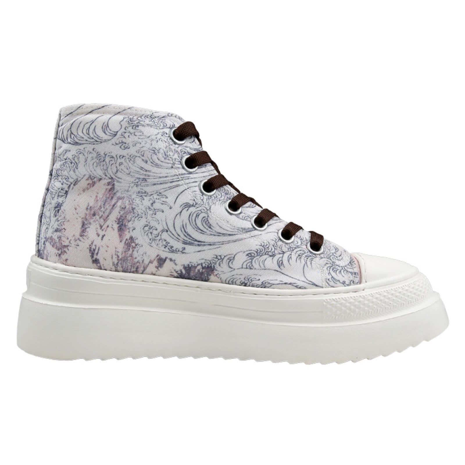 DOGO Sneaker »Fiora High-Top Sneaker Japanese Waves Damen Sneaker«  Handgefertigt