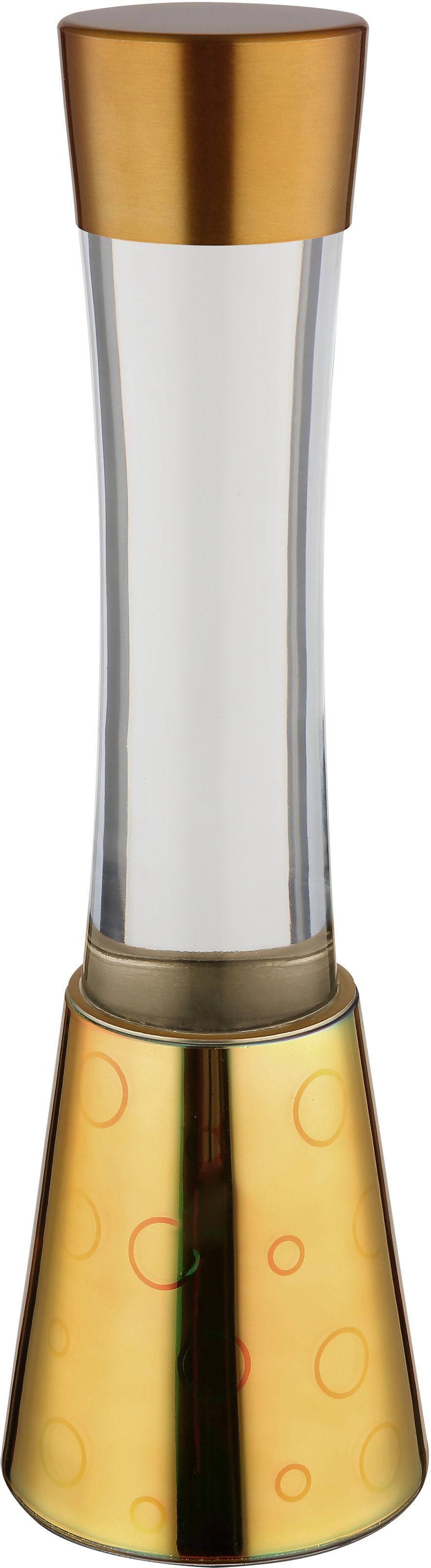 GLOBO LIGHTING Tischleuchte »SPARKLE« LED-Modul 1 Stk. Warmweiß Tischlampe Glitterleuchte Deko-Tischleuchte Schlafzimmer