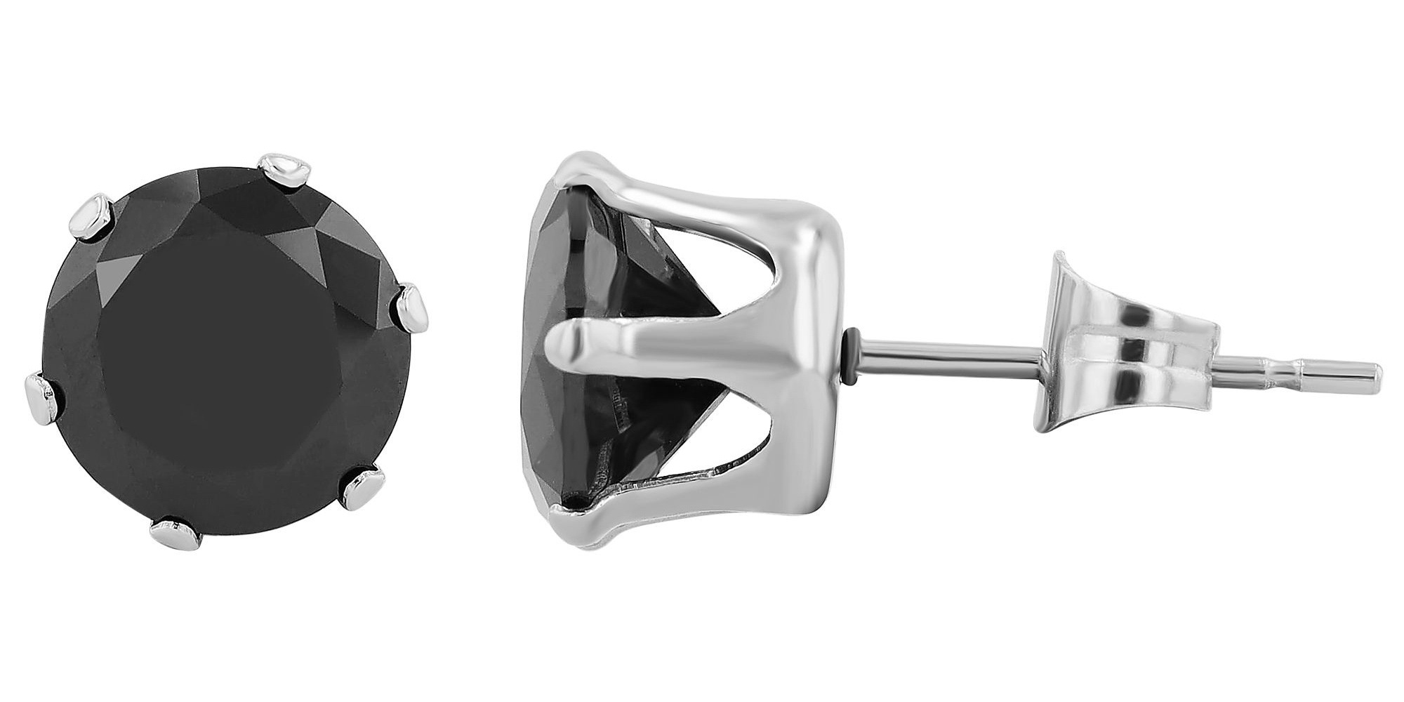 Adelia´s Paar Ohrhänger "Damen Ohrringe – Ohrstecker aus Edelstahl mit Zirk günstig online kaufen