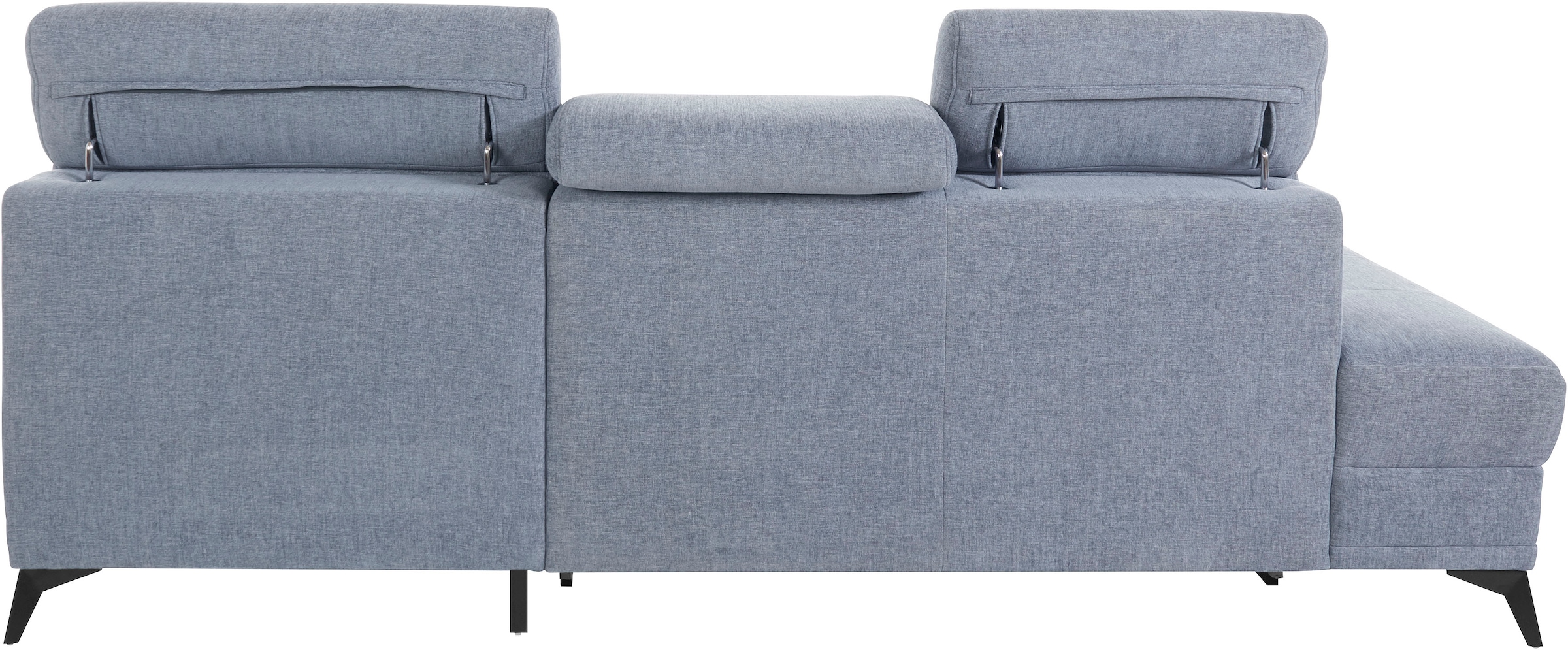 INOSIGN Ecksofa »Cardiz L-Form«, inkl.Kopfteilverstellung und Federkern wahlweise mit Bettfunktion