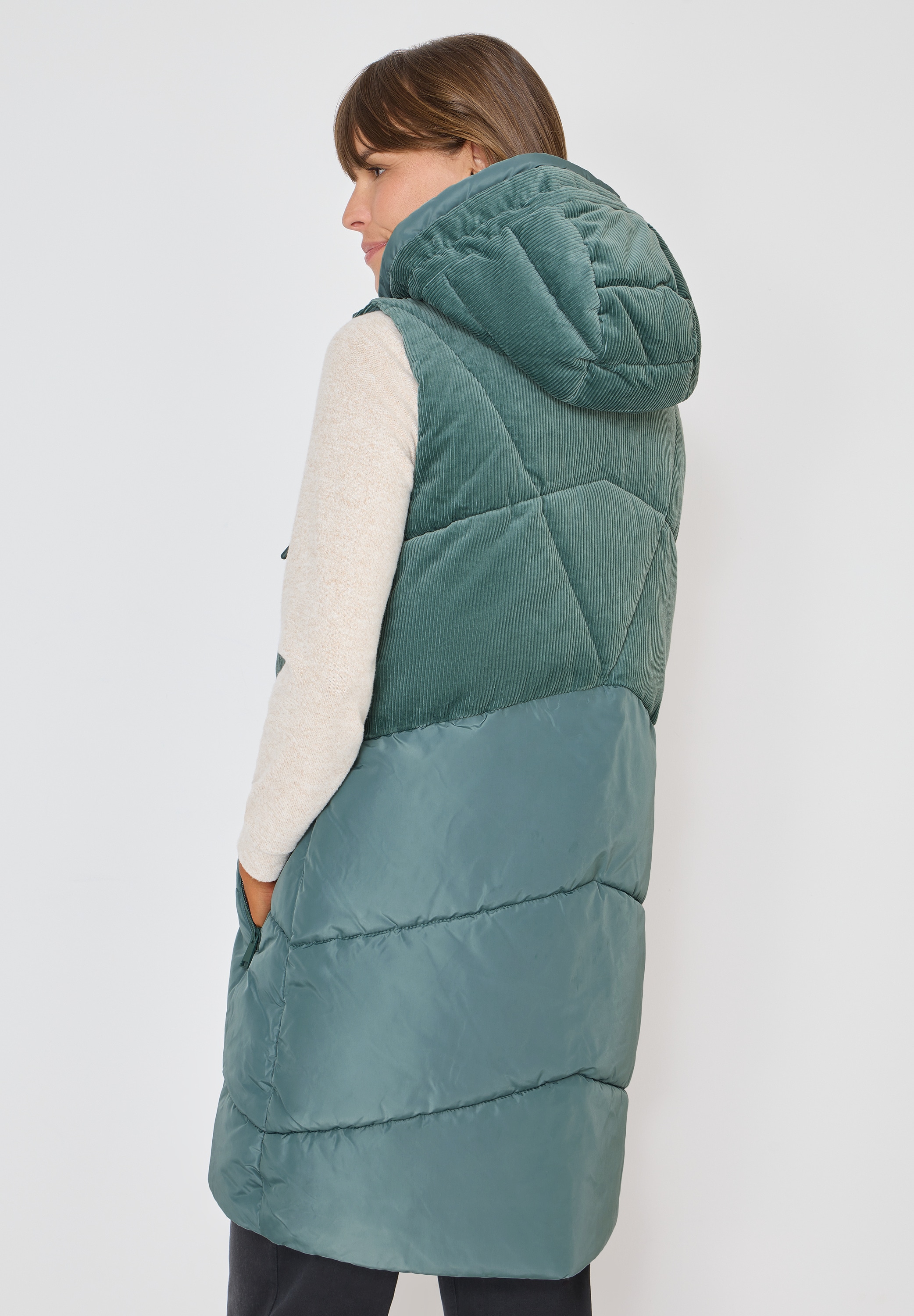 Cecil Steppweste mit Kapuze