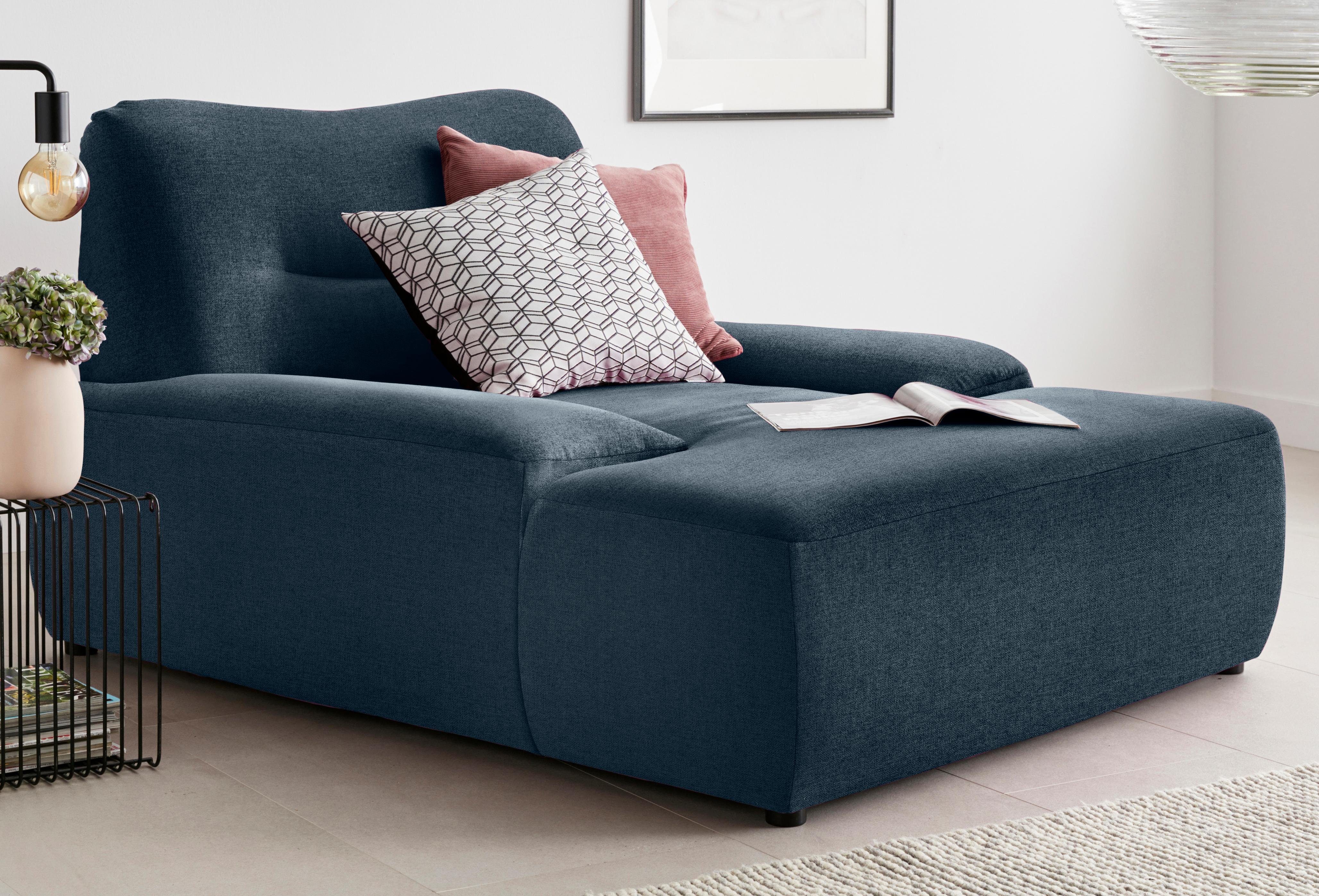 DOMO collection Loveseat "Cesena Designsessel zum Kuscheln, komfortabel Relaxen, Breite 122cm" bequem und stylish, frei im Raum stellbar