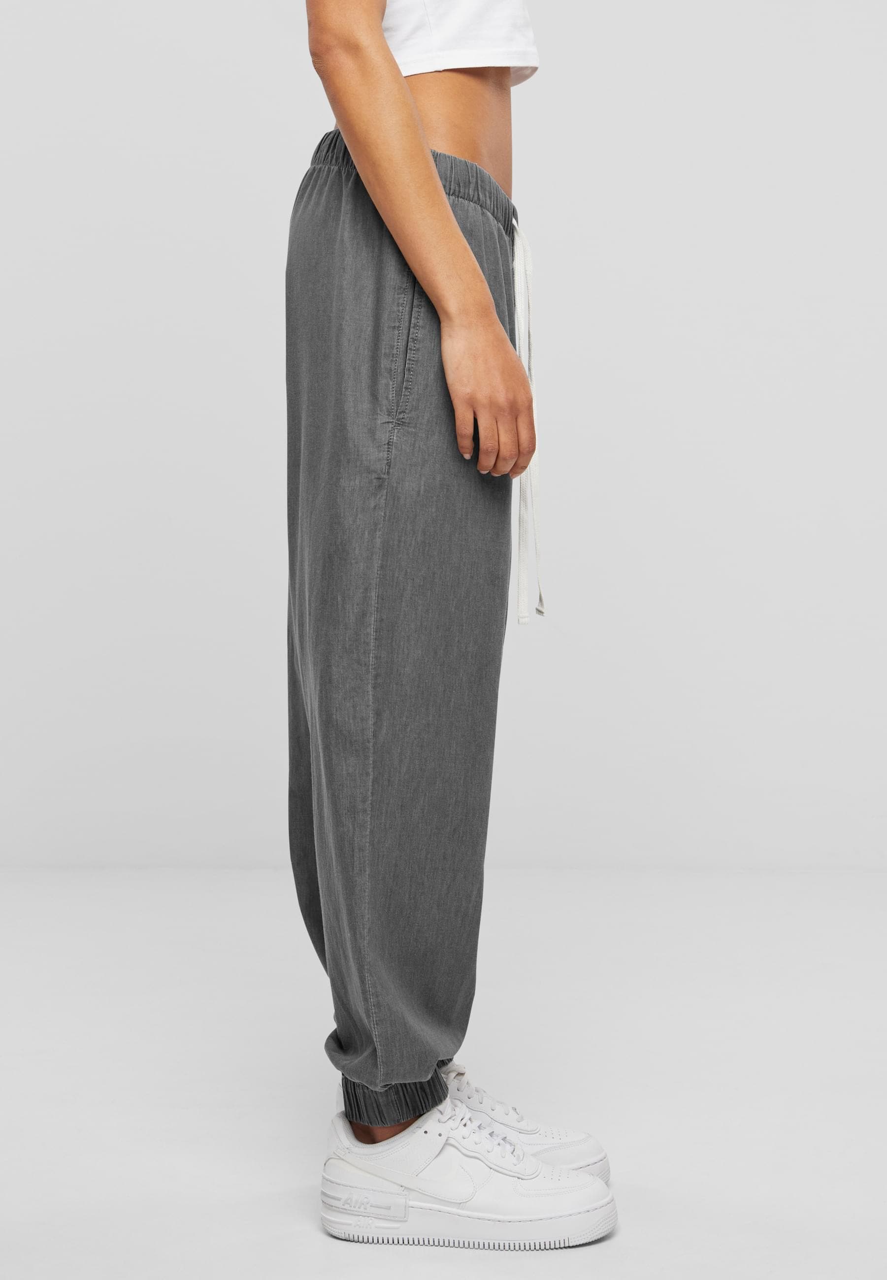 URBAN CLASSICS Jogginghose »Urban Classics Damen Ladies Light Denim Jogpants«, (1 tlg.)