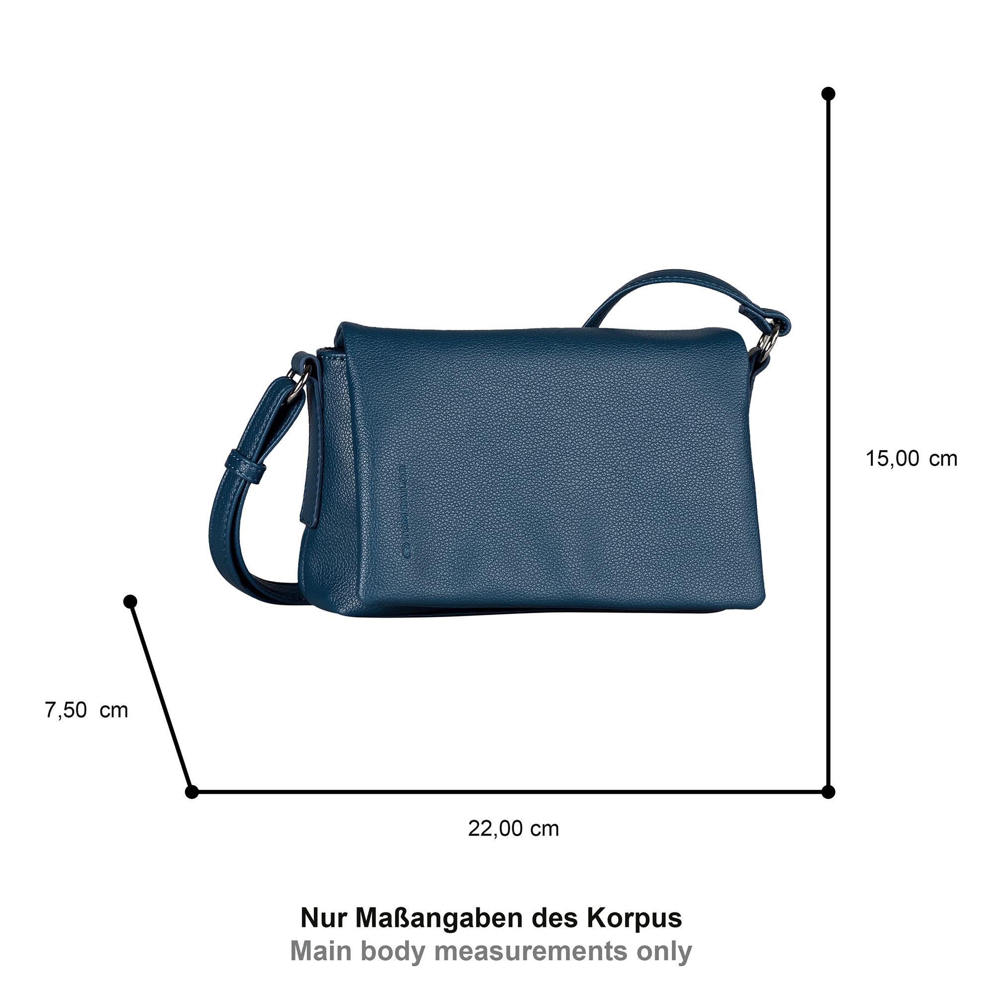 TOM TAILOR "Lissi" besonders weiches Material lässig fallend mit trapzförmi günstig online kaufen