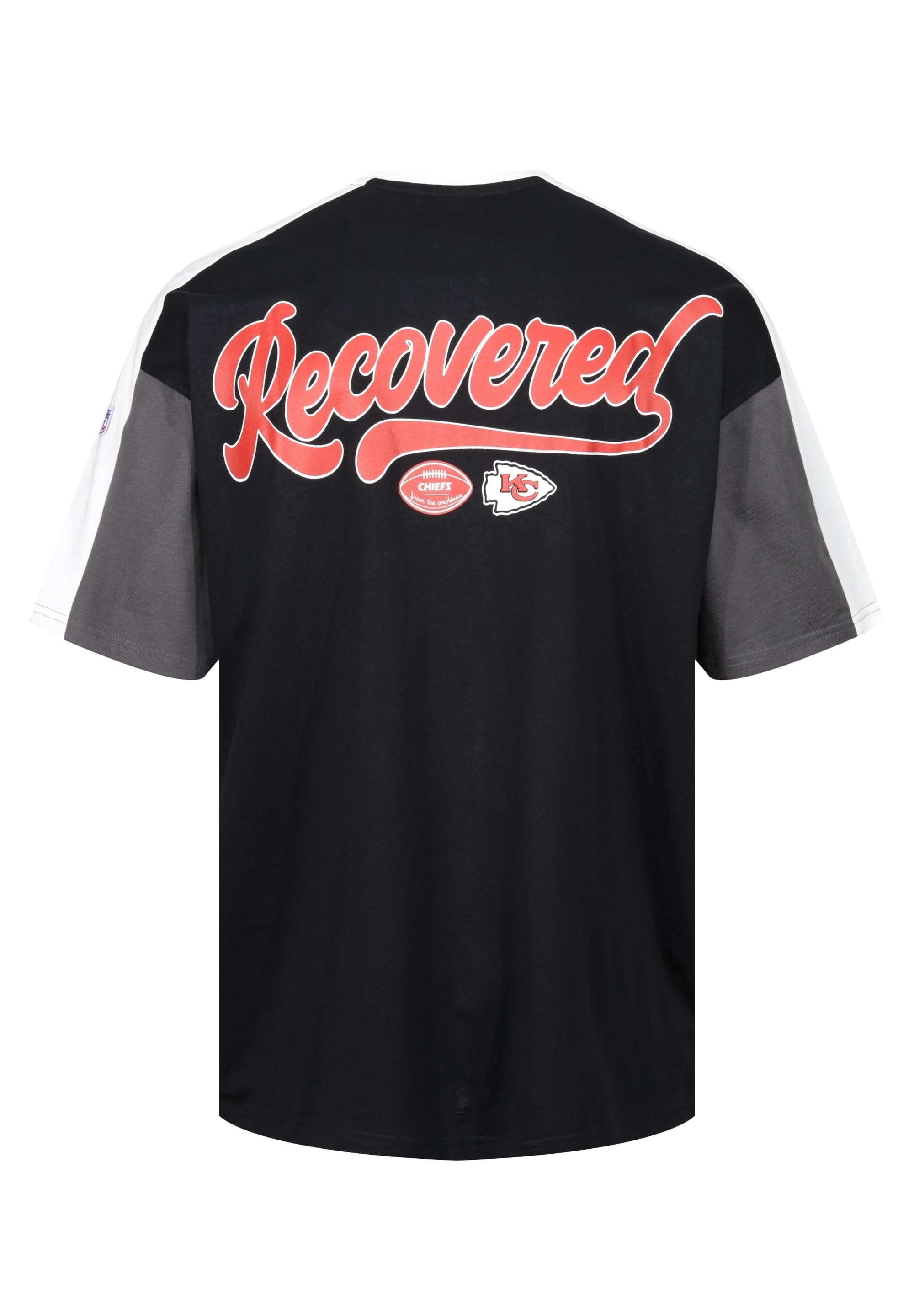 Recovered T-Shirt »NFL Chiefs Kansas City Cut and Sew Oversized«, (1 tlg.), für alle Fans der Kansas City Chiefs