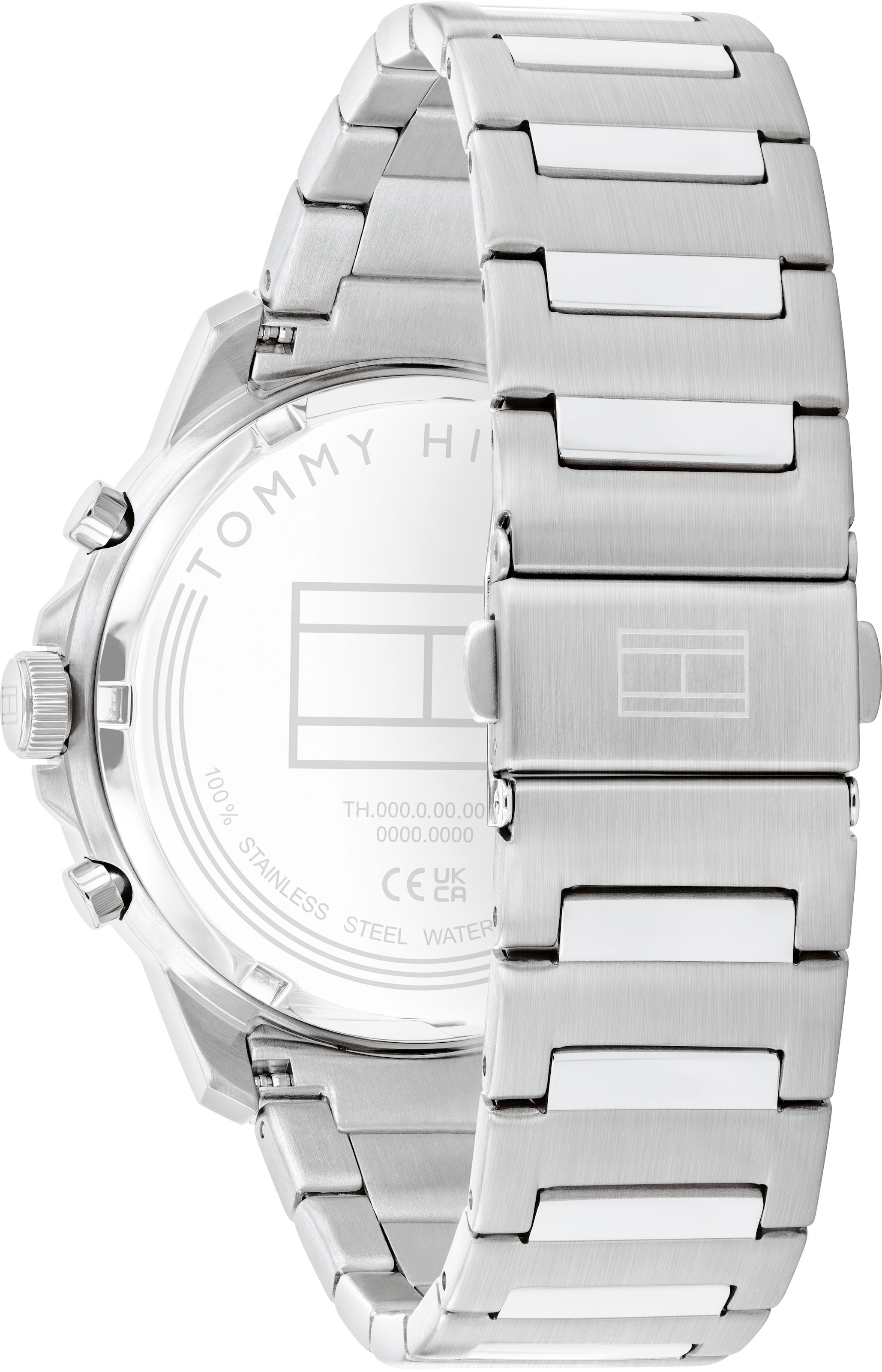 Tommy Hilfiger Multifunktionsuhr »HENRY«, Quarzuhr, Armbanduhr, Herrenuhr, Edelstahlarmband, analog