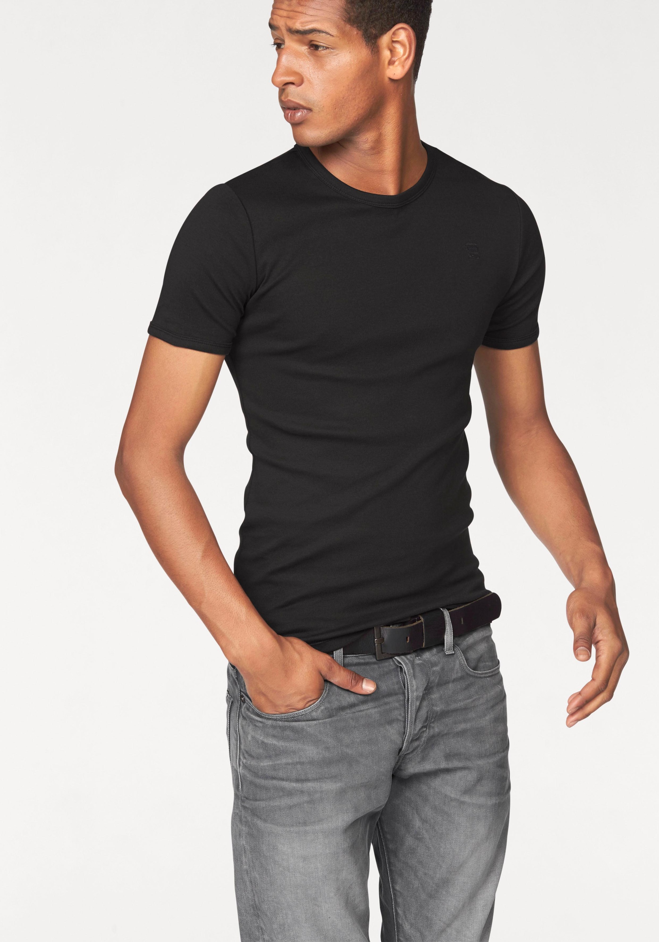 G-STAR T-Shirt, (Packung, 2er-Pack)