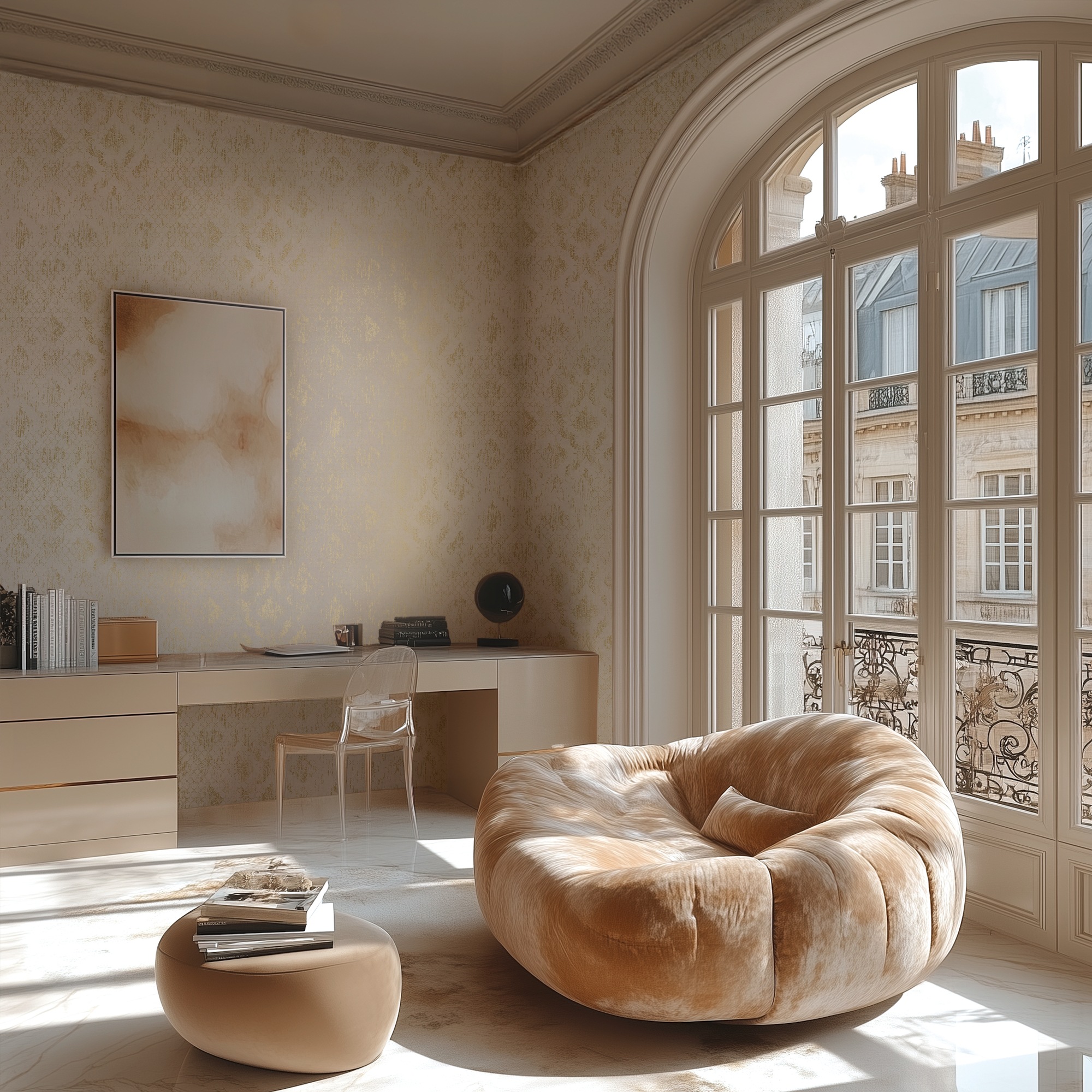 living walls Vliestapete »Ornamenttapete diverse Farben strukturiert vintage« Barock strukturiert