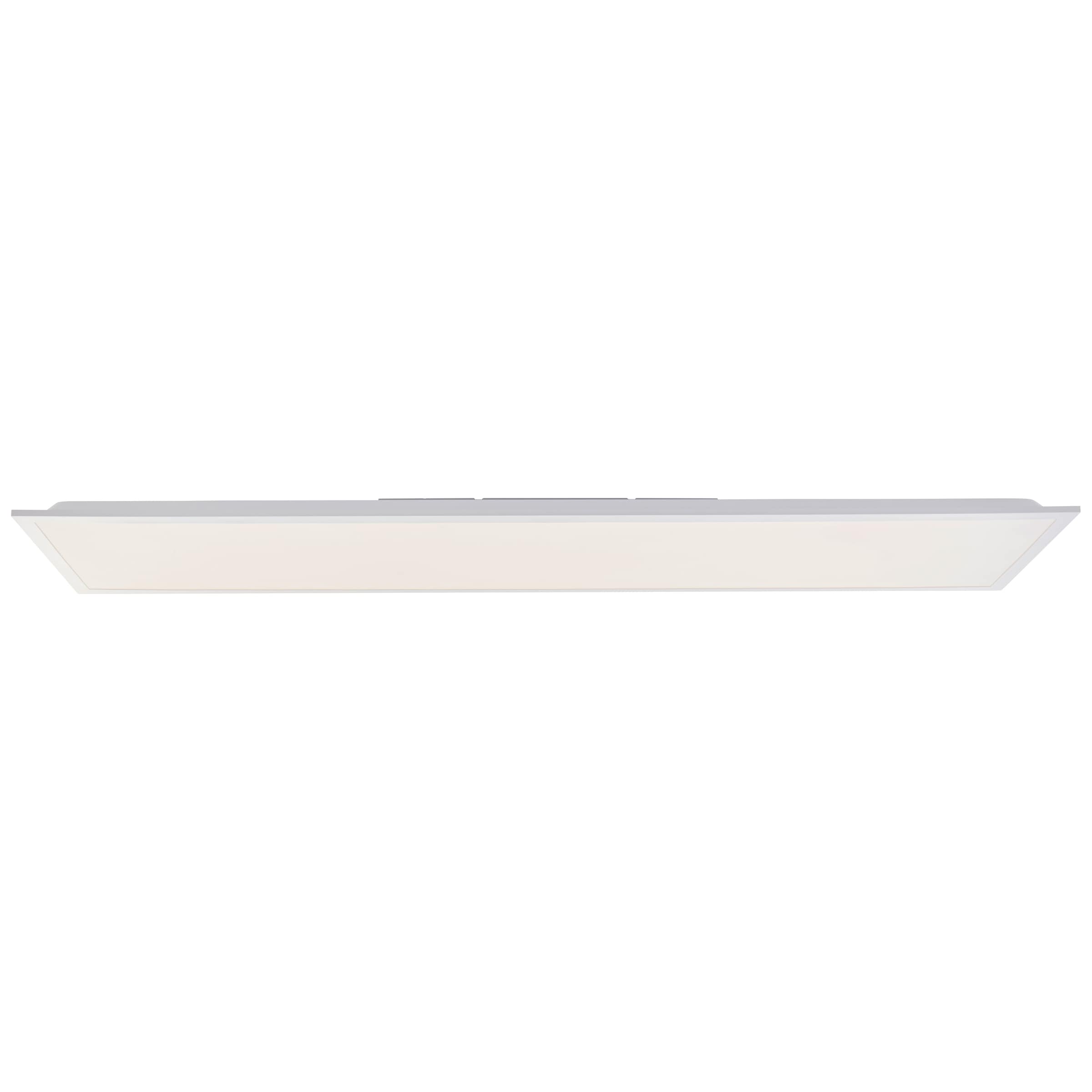 Brilliant LED Deckenleuchte »Briston«, Deckenaufbau-Paneel, 120 x 30 cm, 4200 lm, dimmbar, 3000-6500 K, weiß