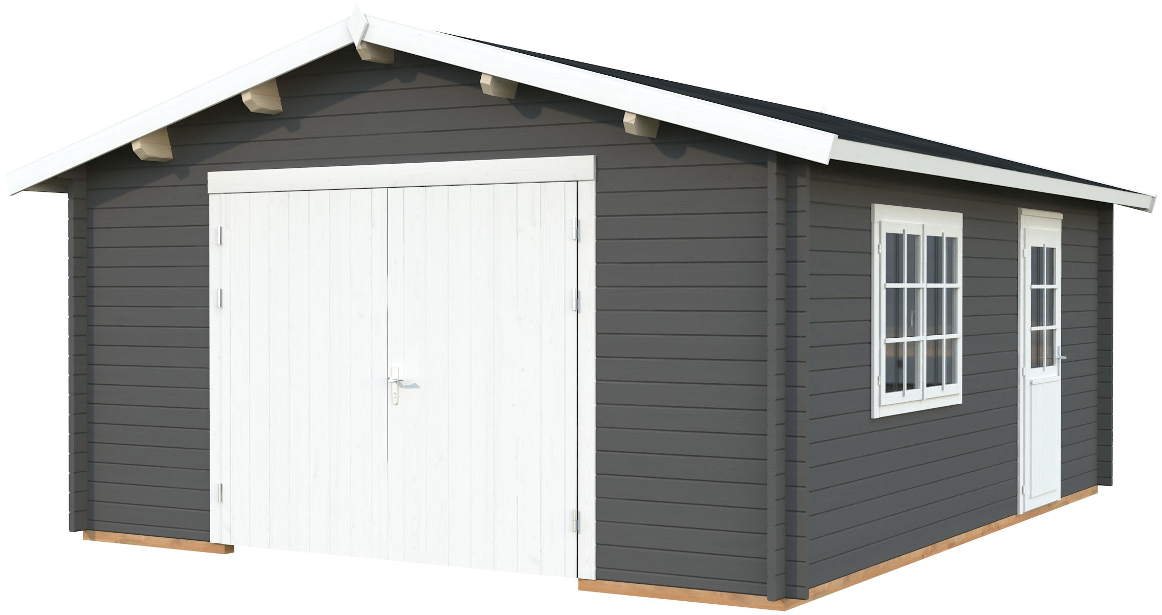 Palmako "Roger, mit Holztor" BxTxH: 514x598x287 cm