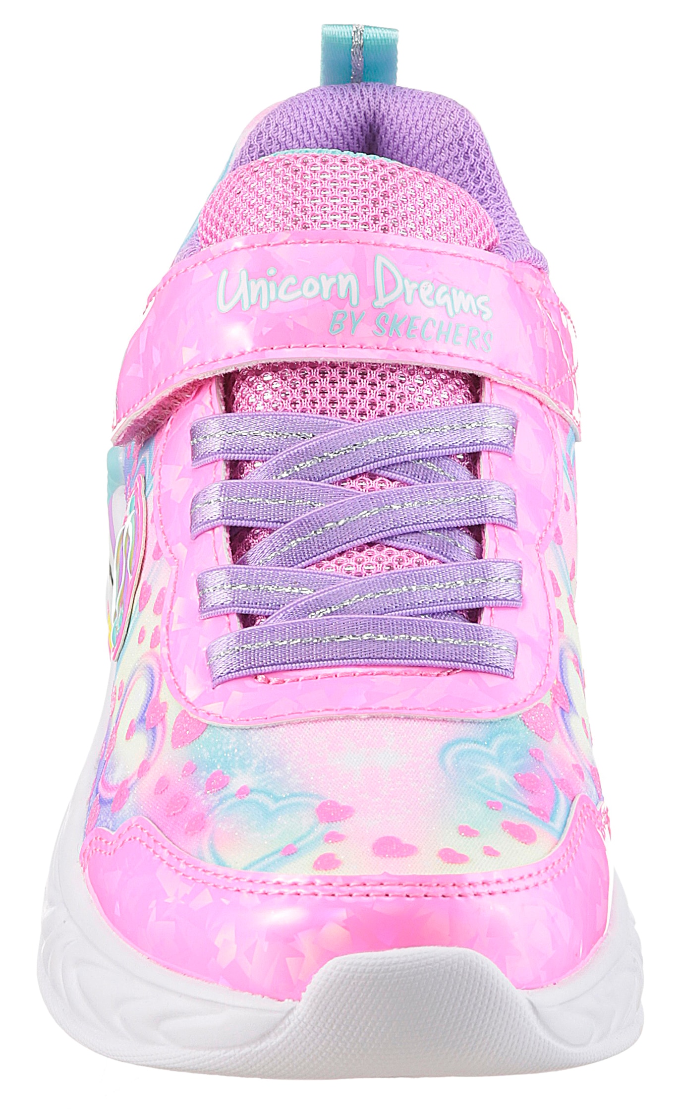 Skechers Sneaker »UNICORN DREAMS«, Klettschuh mit Einhorn, Größenschablone zum Download