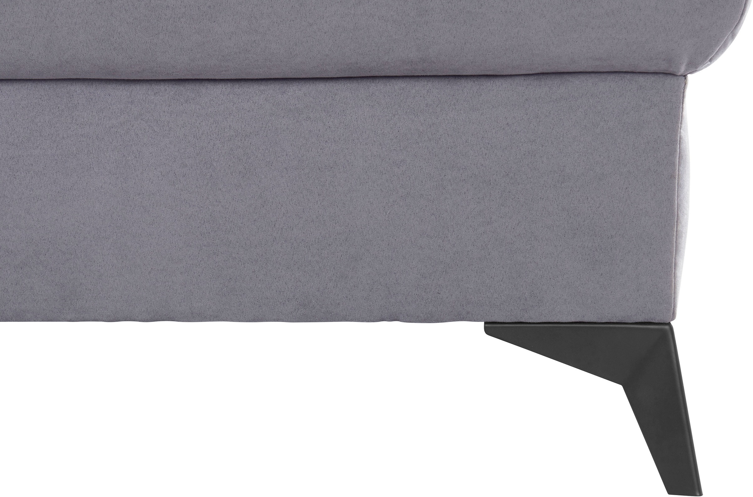 PLACES OF STYLE Wohnlandschaft »Lolland U-Form« Wahlweise mit Bettfunktion und Stauraum, auch mit abwischbarem Bezug